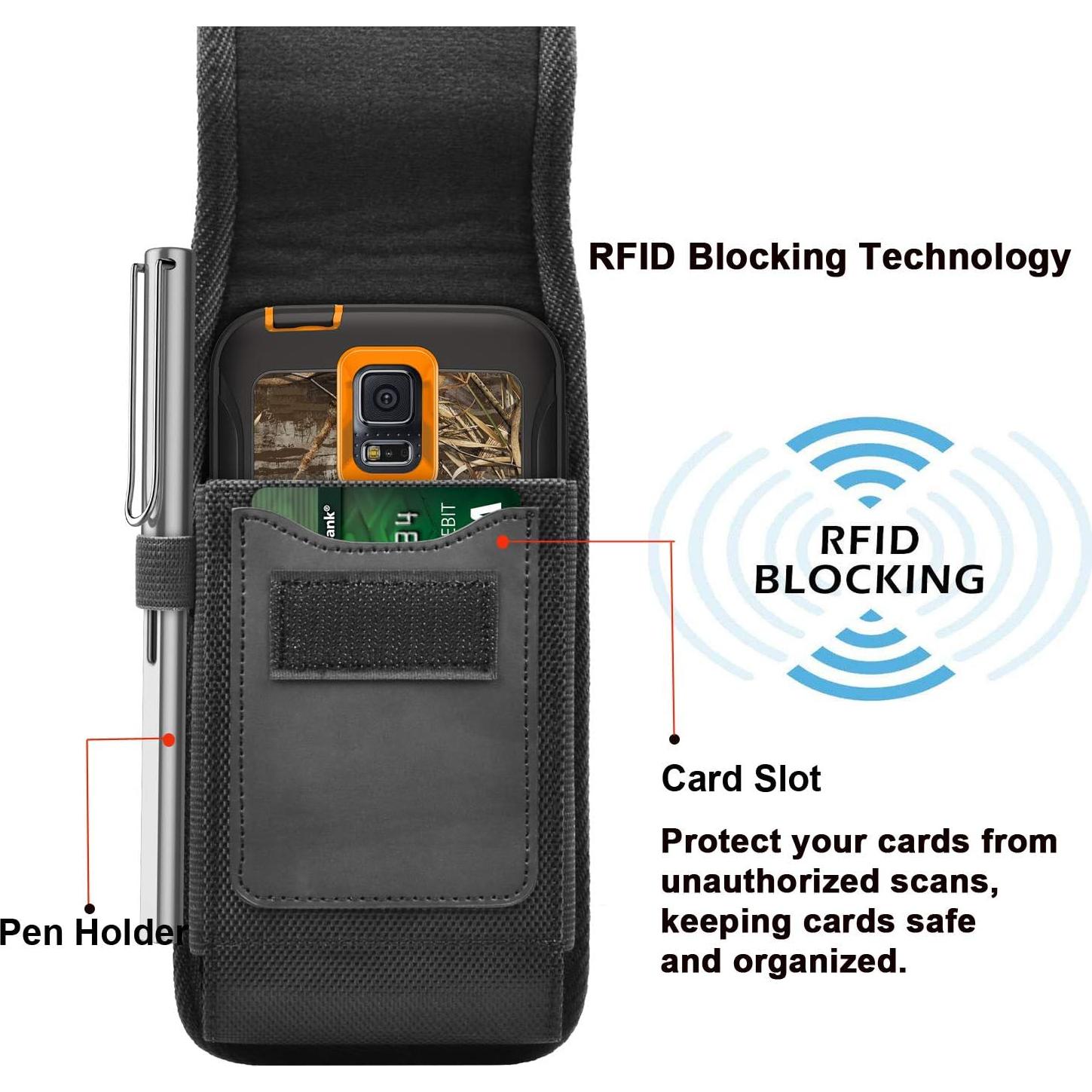 Funda Takfox para Samsung Galaxy y Moto G Stylus 5G, negra