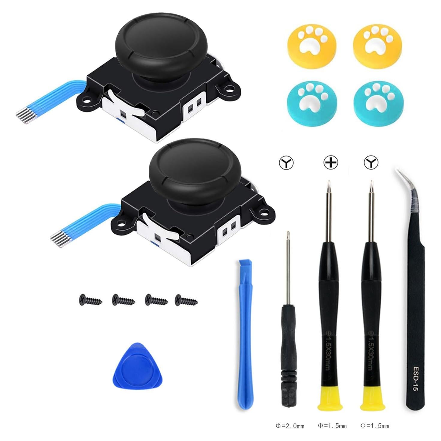 Reemplazo Joystick Nintendo Switch Lite COMZPLIFE con Herramientas