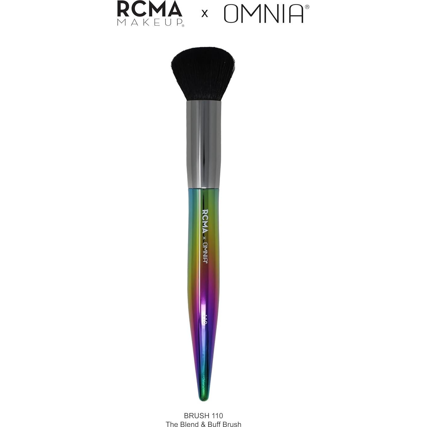 Set de Brochas de Maquillaje RCMA 5pc Fibra Sintética Premium