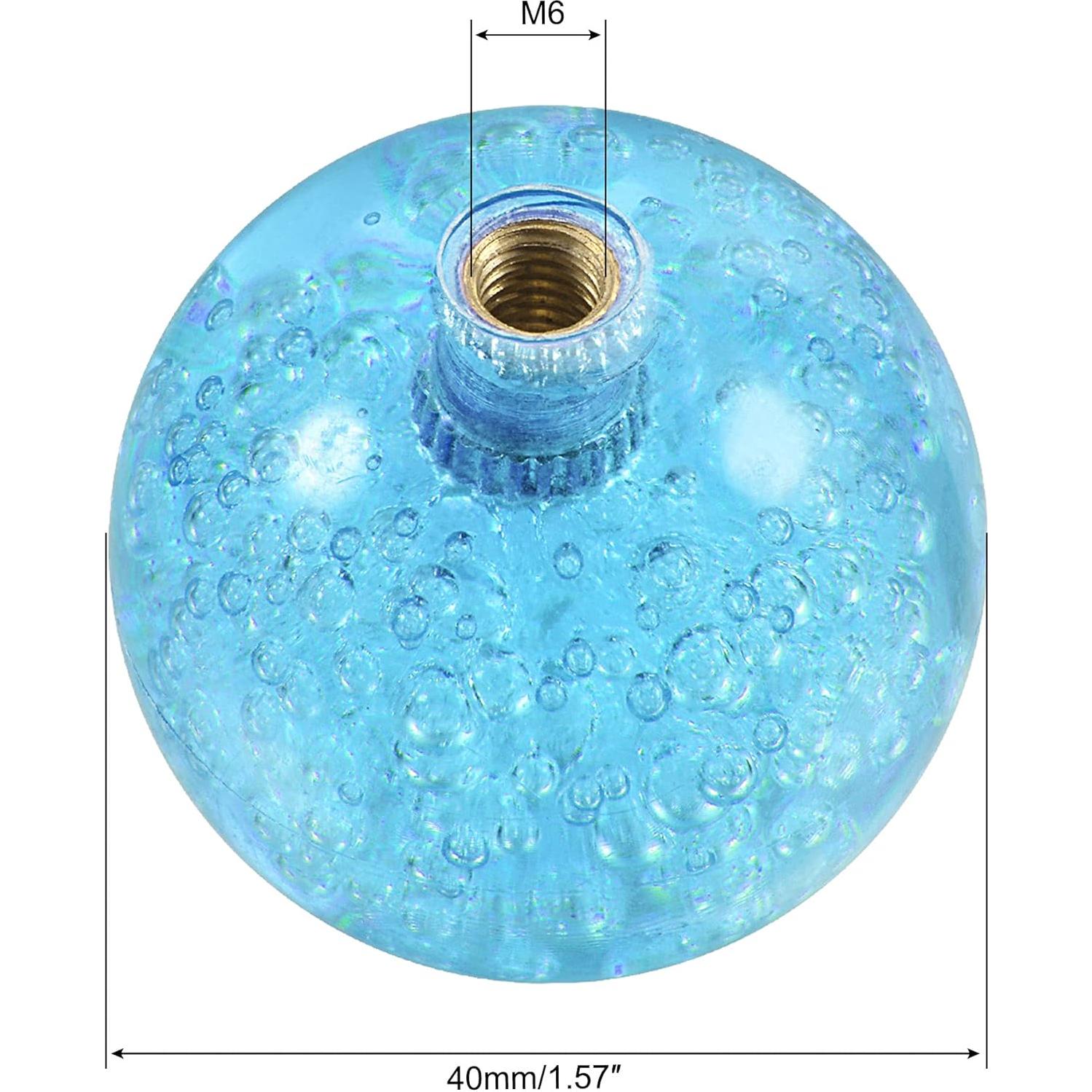 Mango de Joystick Esférico M6 MECCANIXITY Azul 2 Piezas