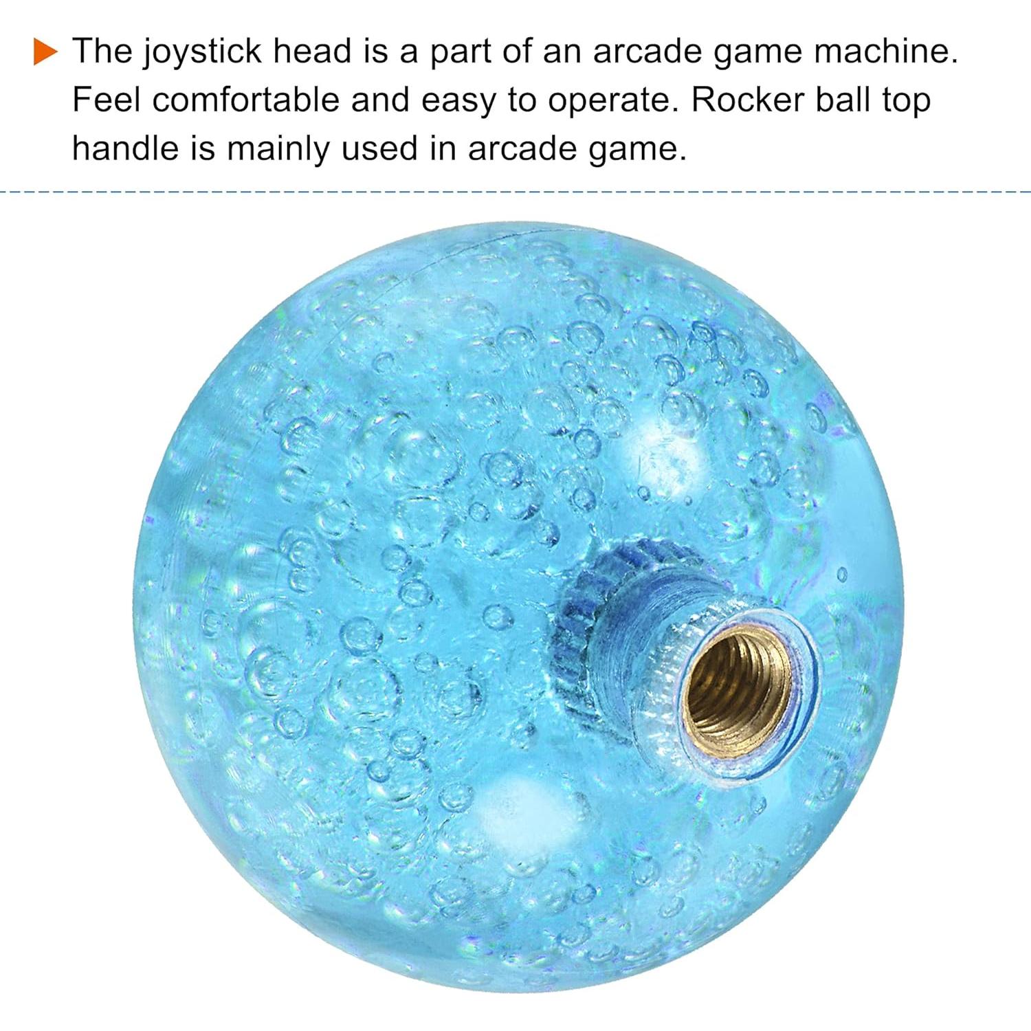 Mango de Joystick Esférico M6 MECCANIXITY Azul 2 Piezas