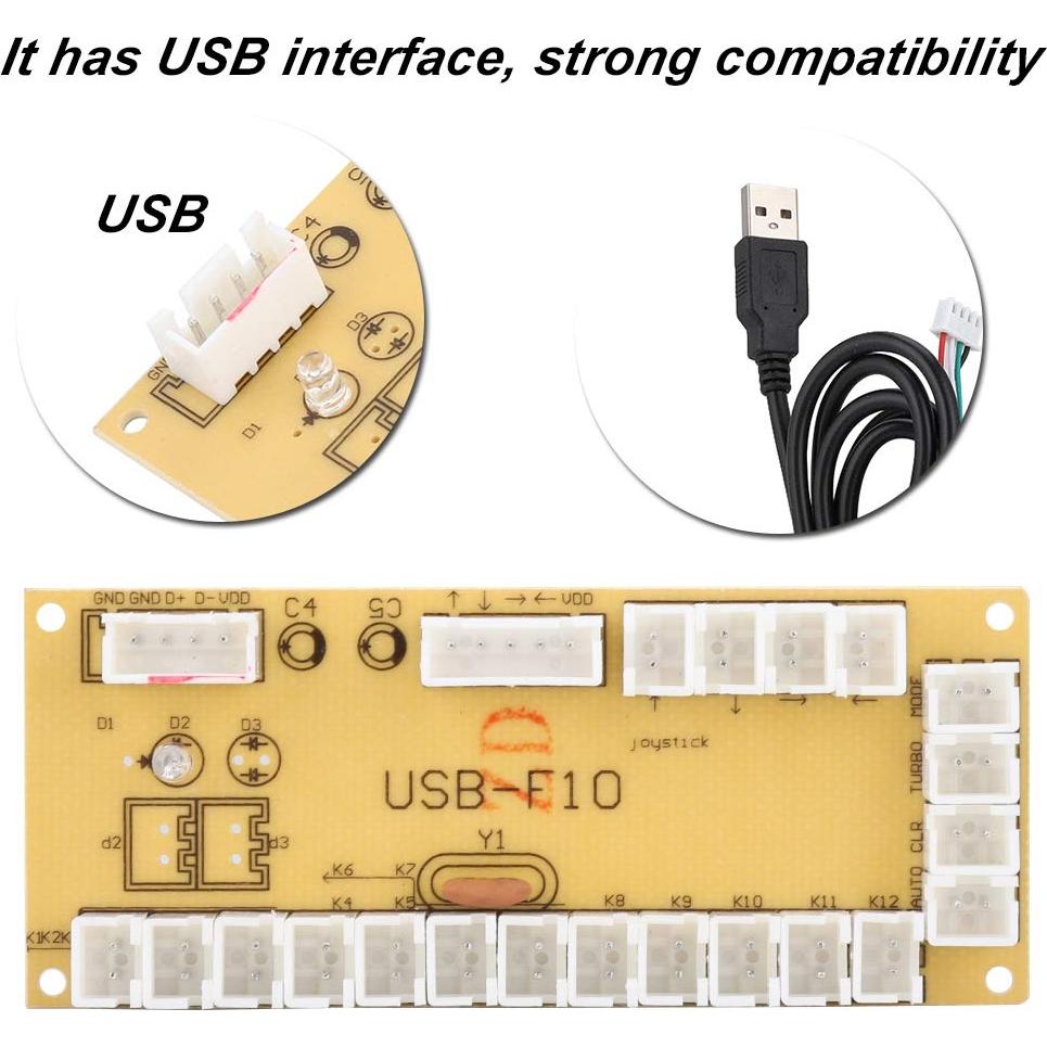 Codificador USB Wendry para Juegos de Lucha en PC - 8.51x3.51cm
