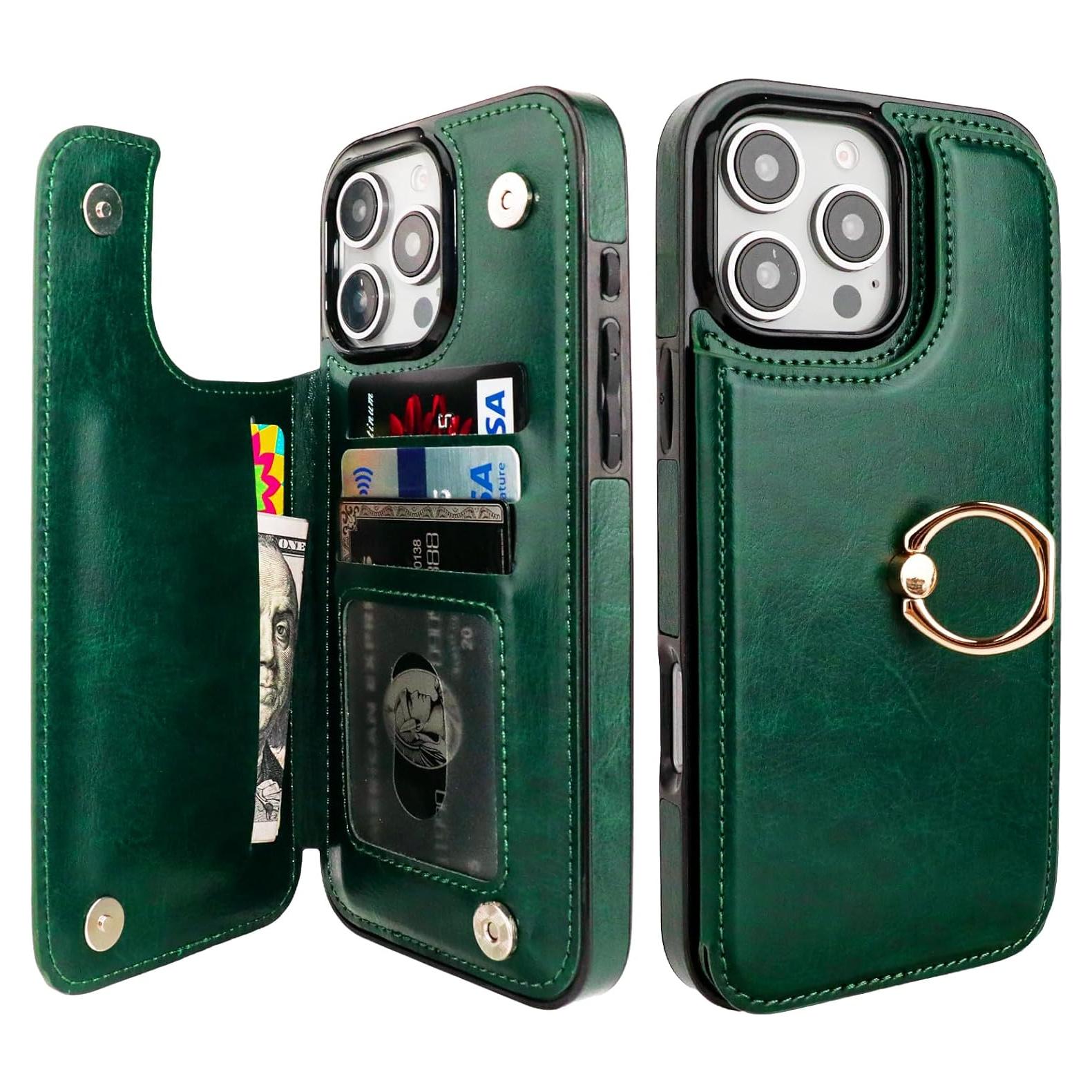 Funda ONETOP para iPhone 16 Pro Max con soporte y RFID