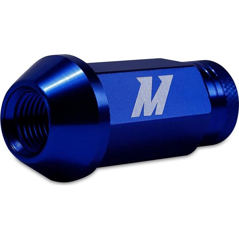 Tuercas de bloqueo aluminio Mishimoto M12x1.25, 20 piezas azul