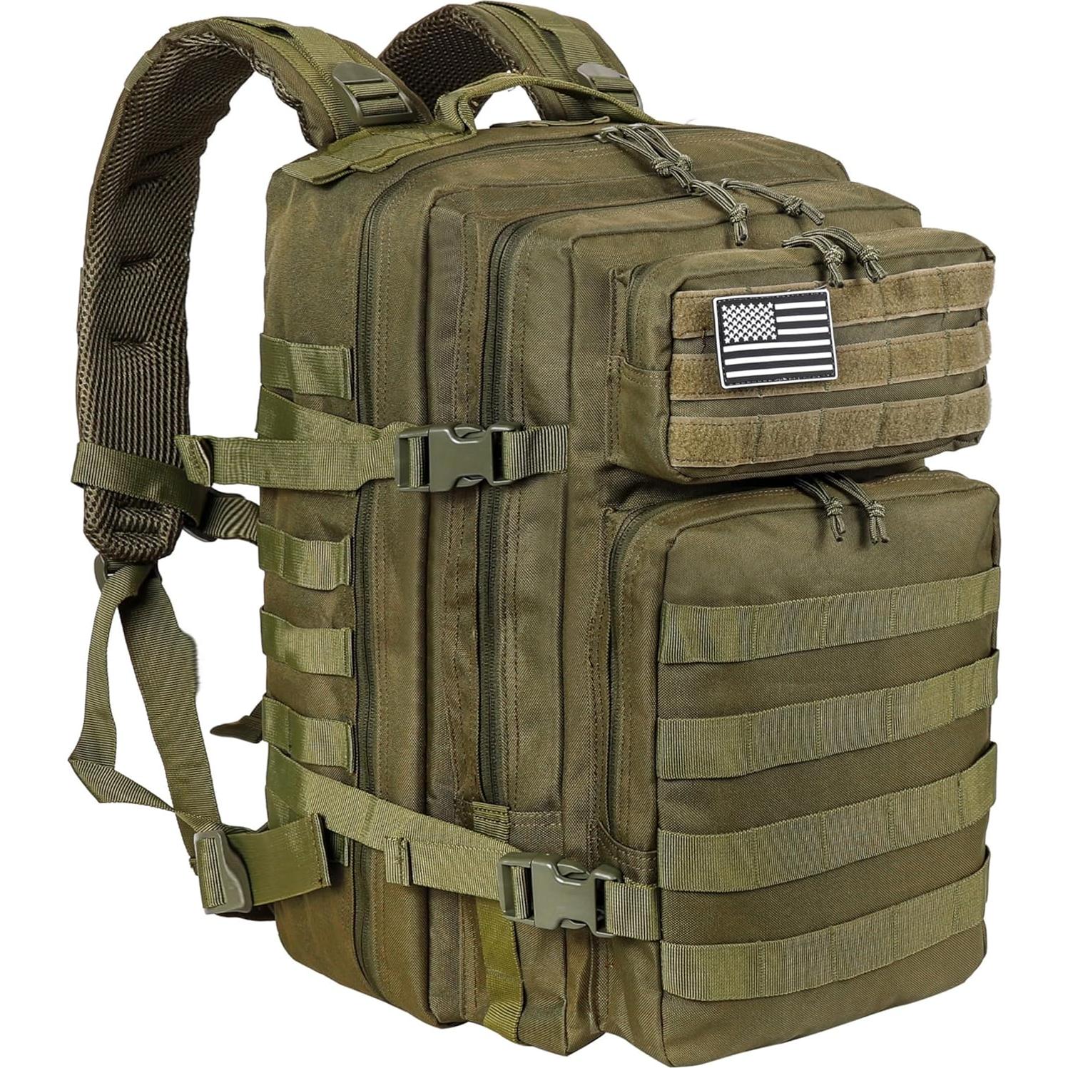 Mochila Táctica Militar LHI 45L para Senderismo y Camping