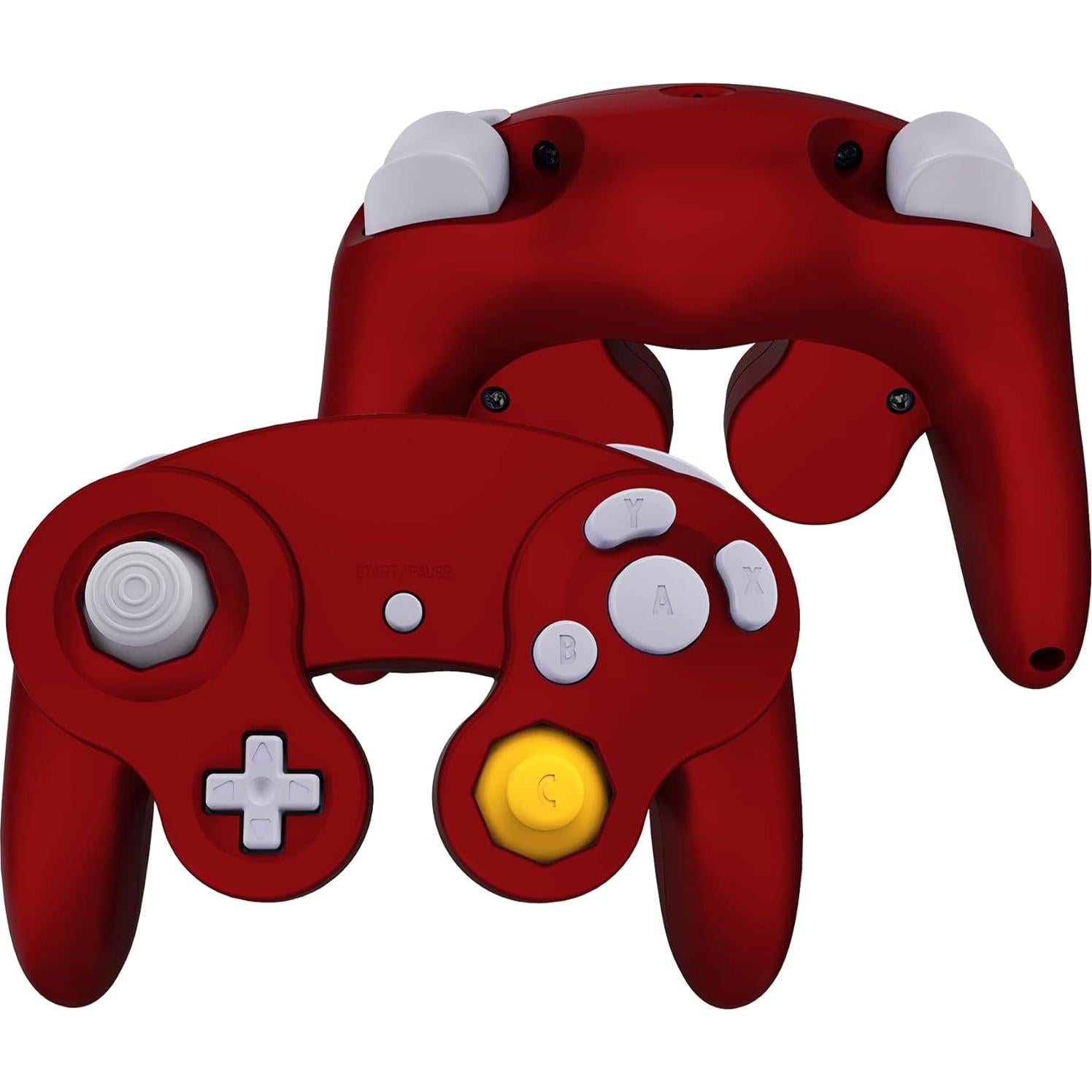 Carcasa eXtremeRate Rojo Escarlata para Controlador GameCube