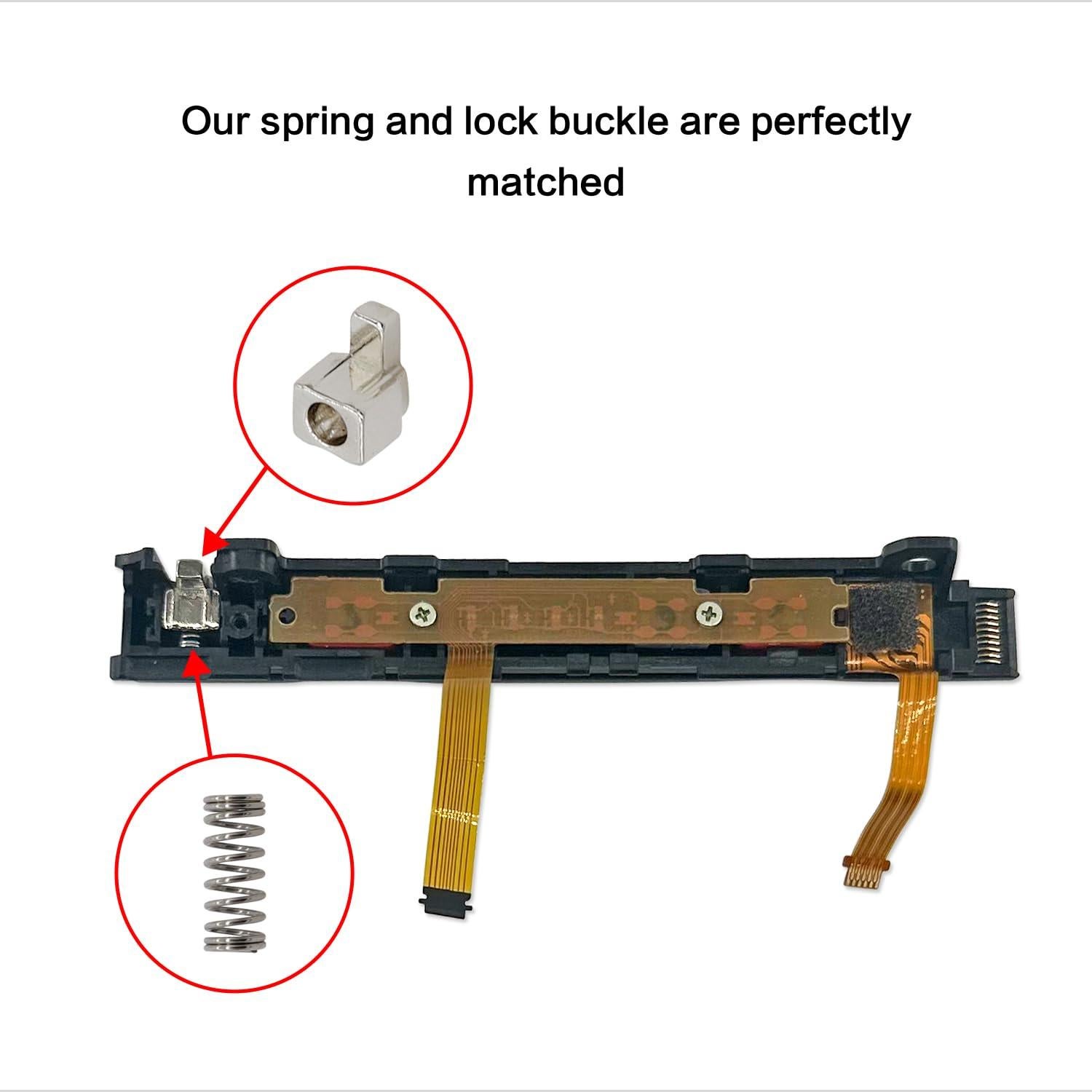 Hebilla deslizante metálica SmaFsan para Nintendo Switch