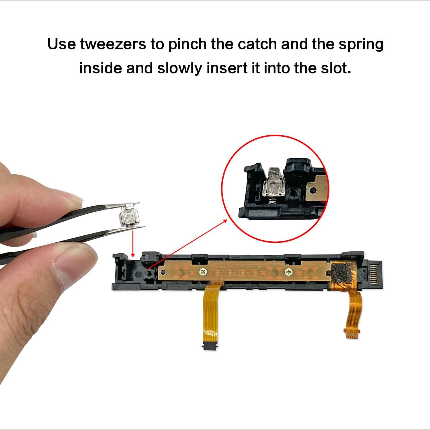 Hebilla deslizante metálica SmaFsan para Nintendo Switch