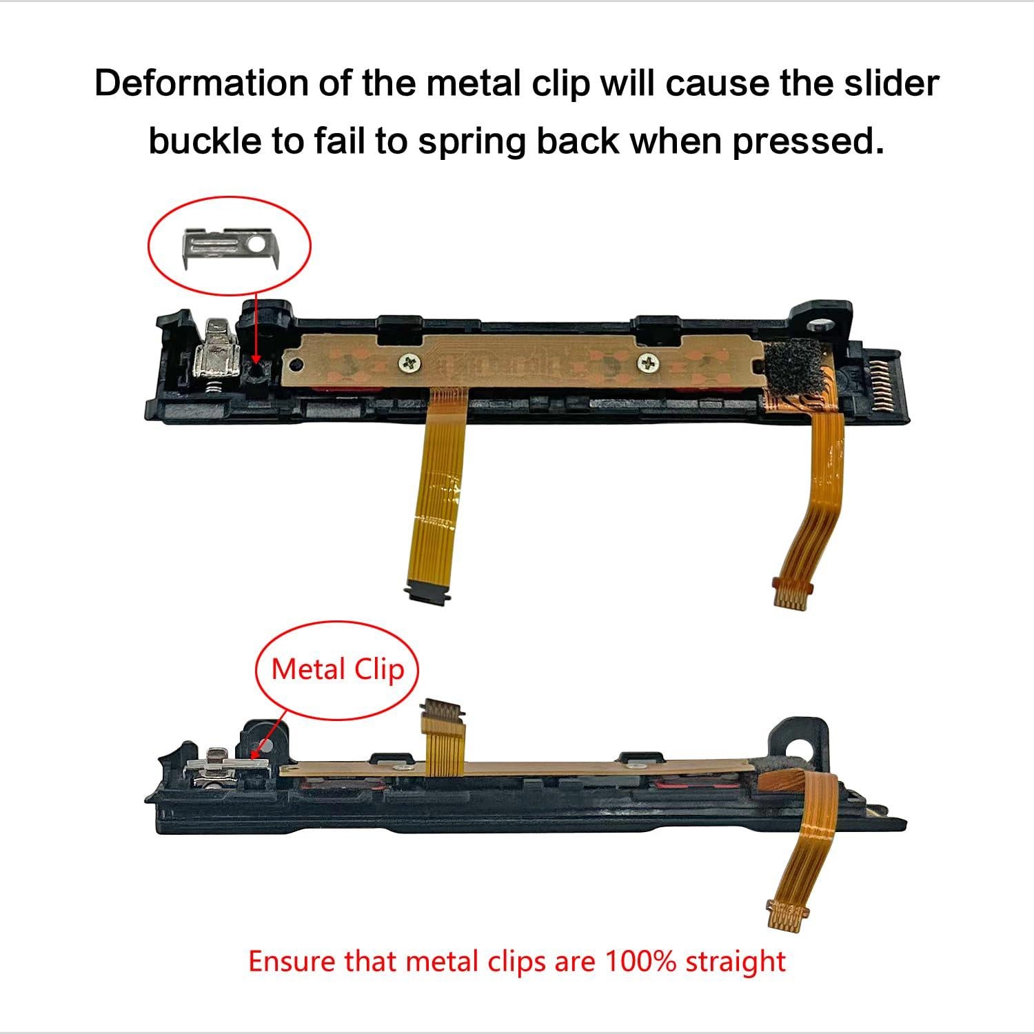 Hebilla deslizante metálica SmaFsan para Nintendo Switch