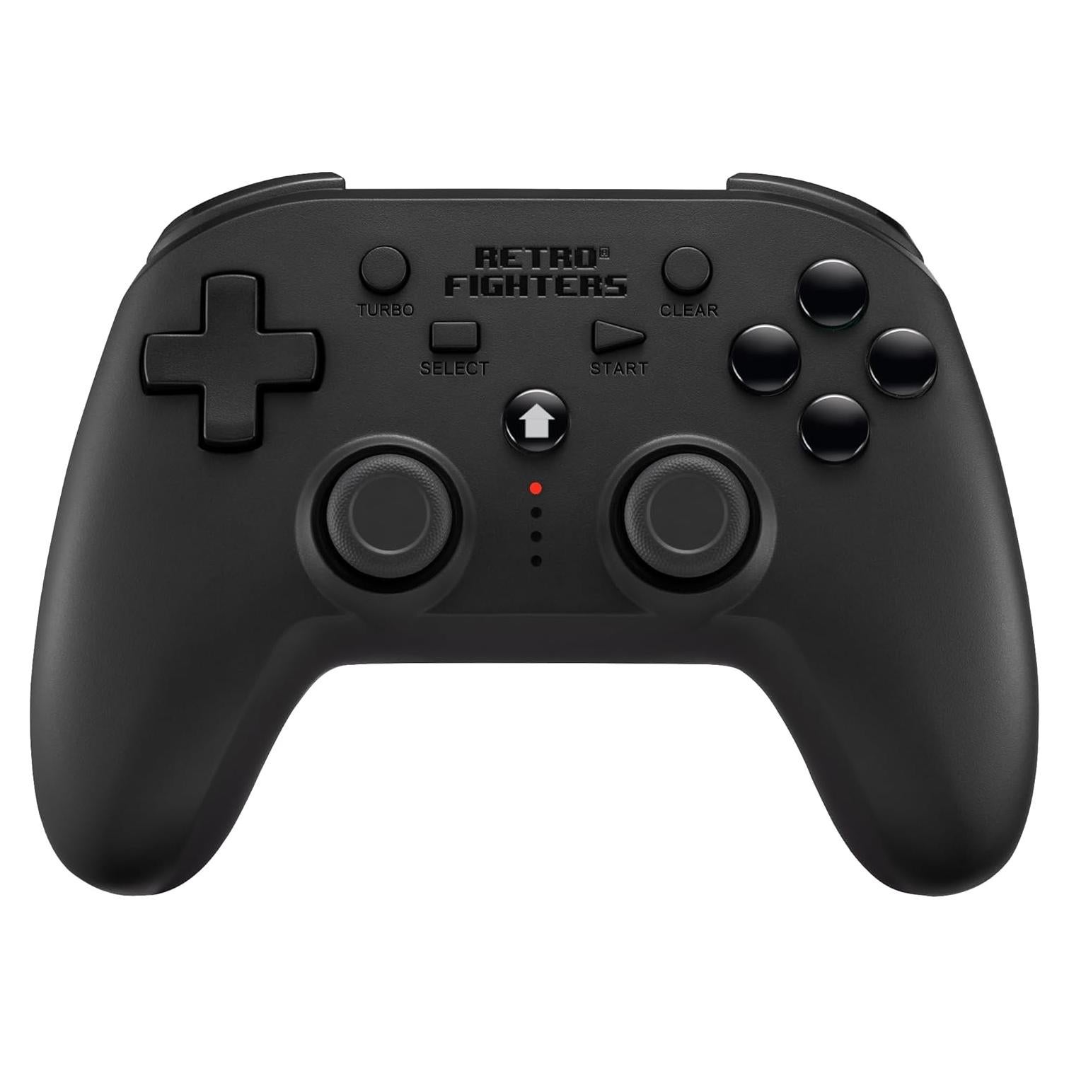 Controlador Bluetooth Retro Fighters PS3 PS4 PC Negro