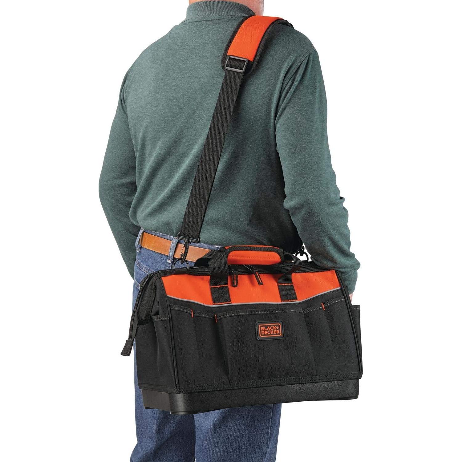 Bolsa de Herramientas BLACK+DECKER 40.64 cm 16 Compartimentos