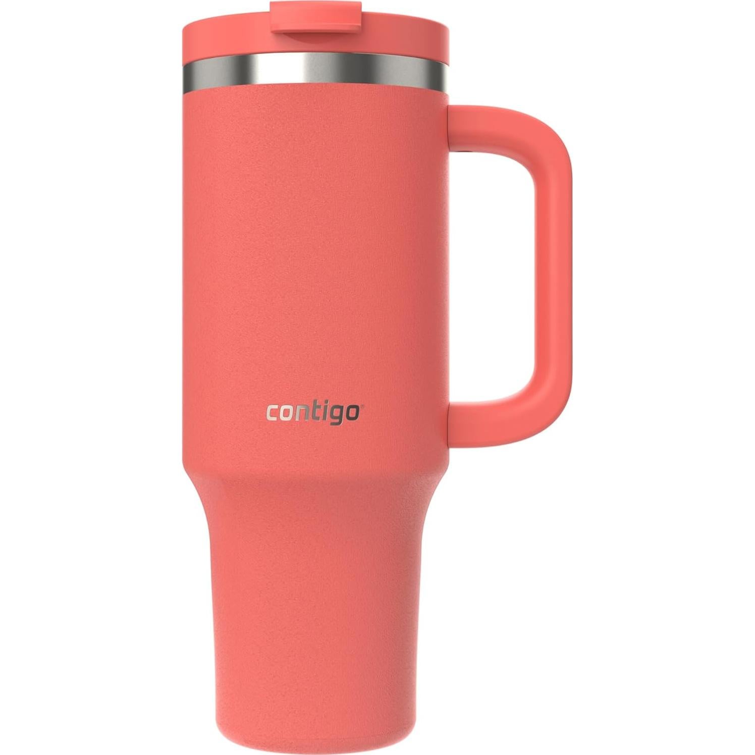 Taza Contigo Streeterville 1.18L Acero Inoxidable Coral