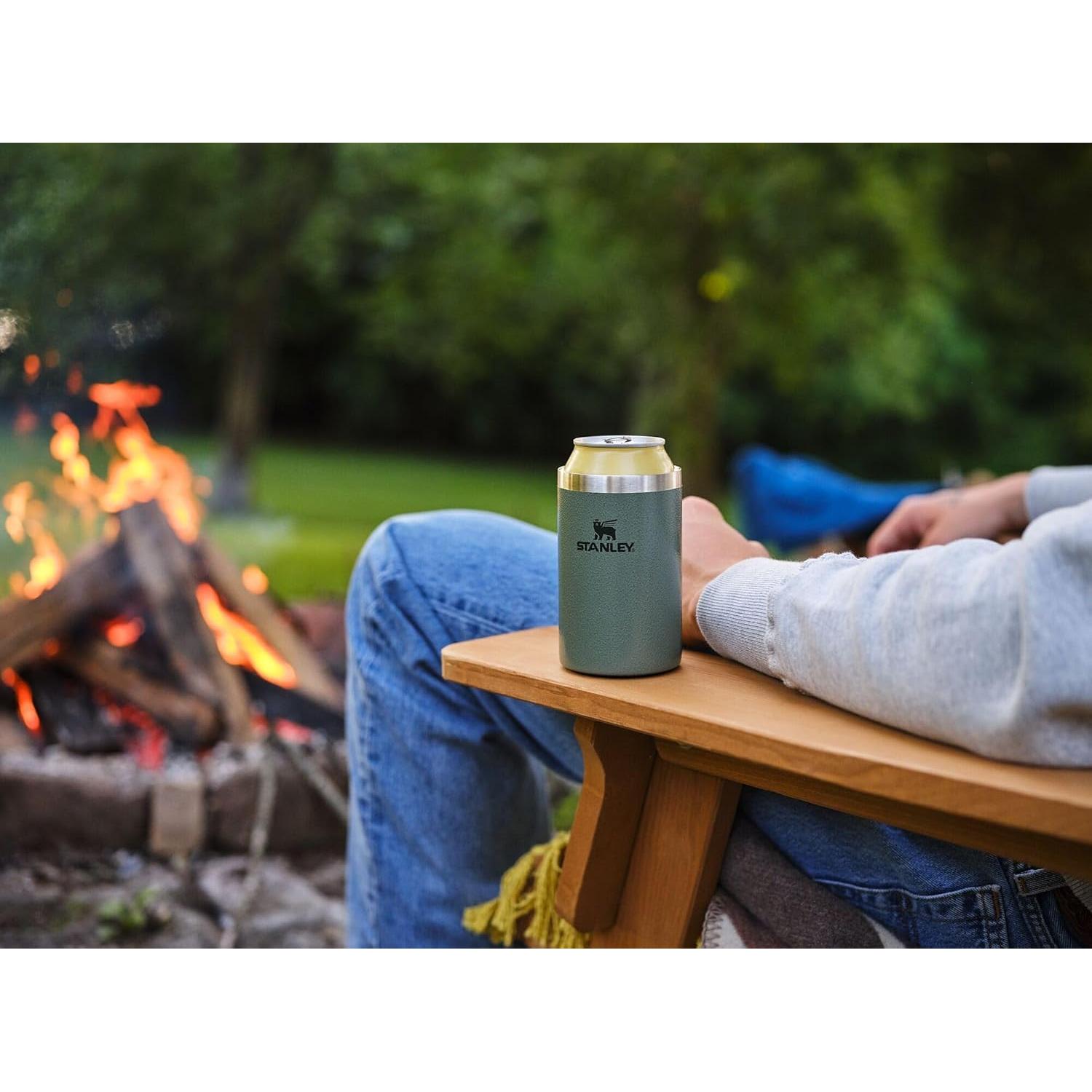 Everyday Can Cooler Cup 10 oz | Beer, Seltzers, Soda, and Energy Drinks | Doubles as Tumbler | Insulated Stainless Steel Drink Holder | BPA-Free | Frost