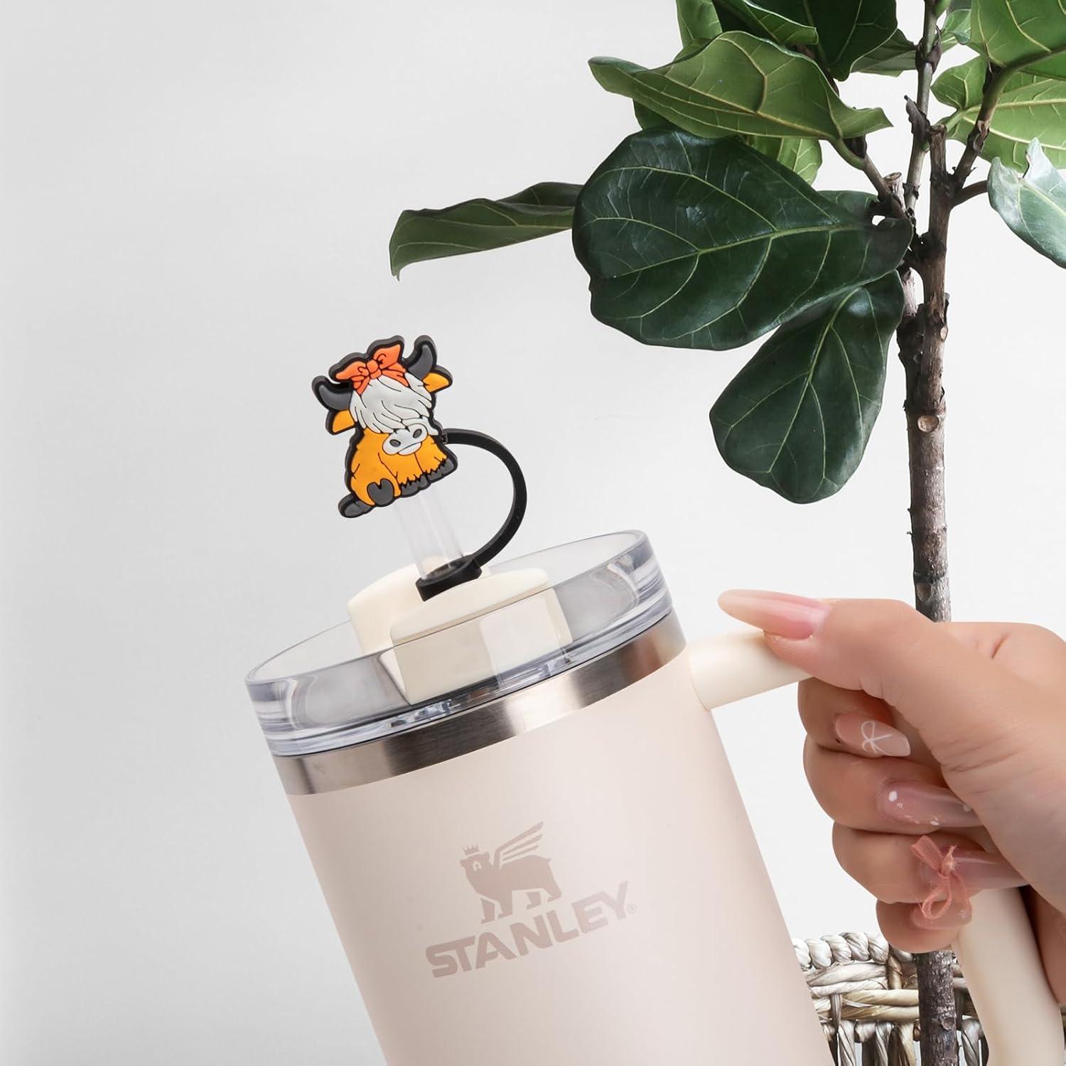 Cubierta de Silicona BCKTW para Pajitas 10mm 6 Piezas