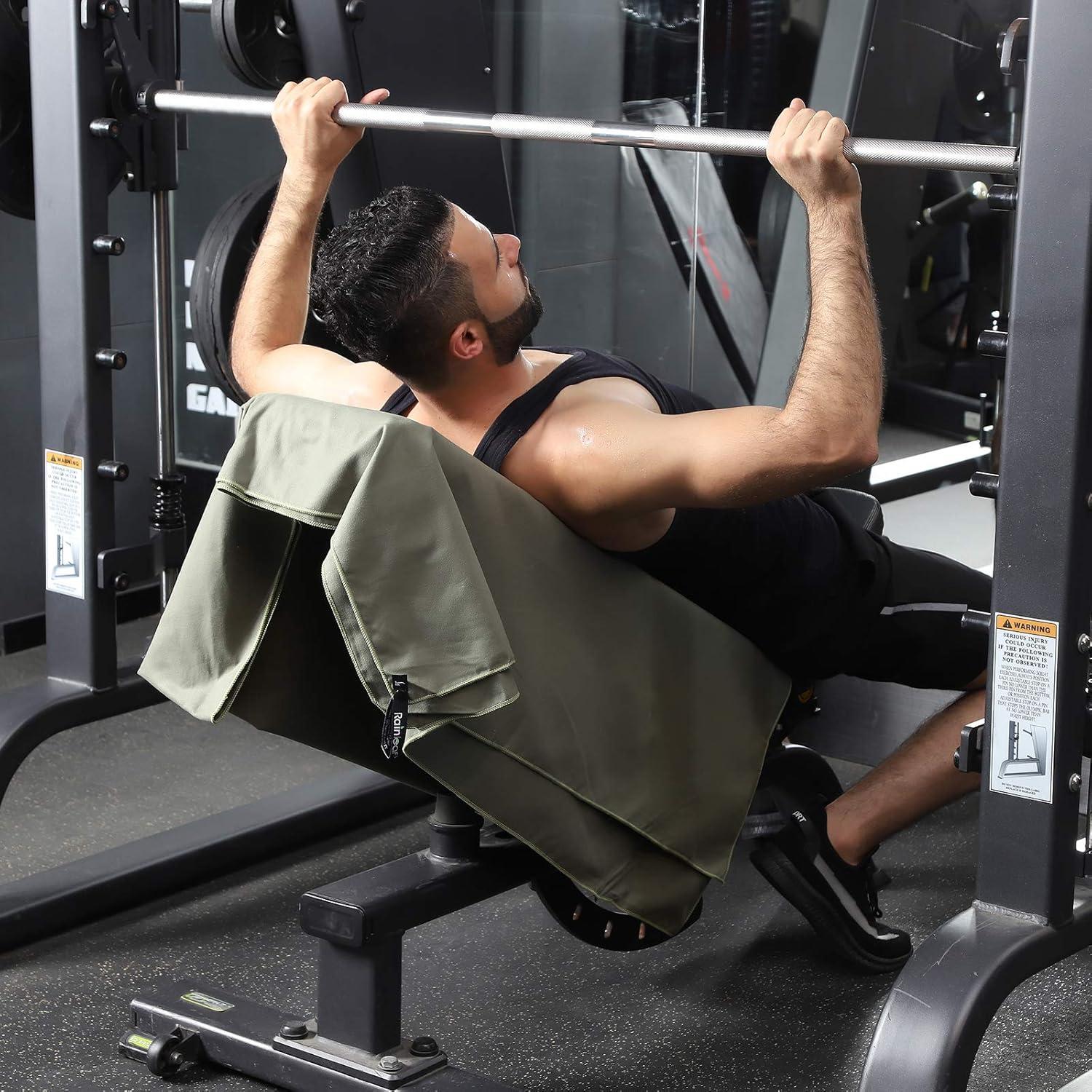 Toalla de Microfibra Rainleaf 182x101 cm Verde Manzana