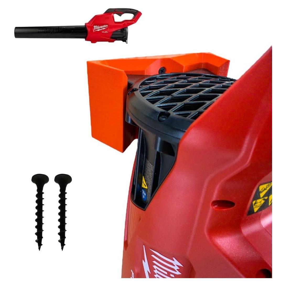 Soporte de Pared SCN3D para Soplador Milwaukee M18 - Rojo