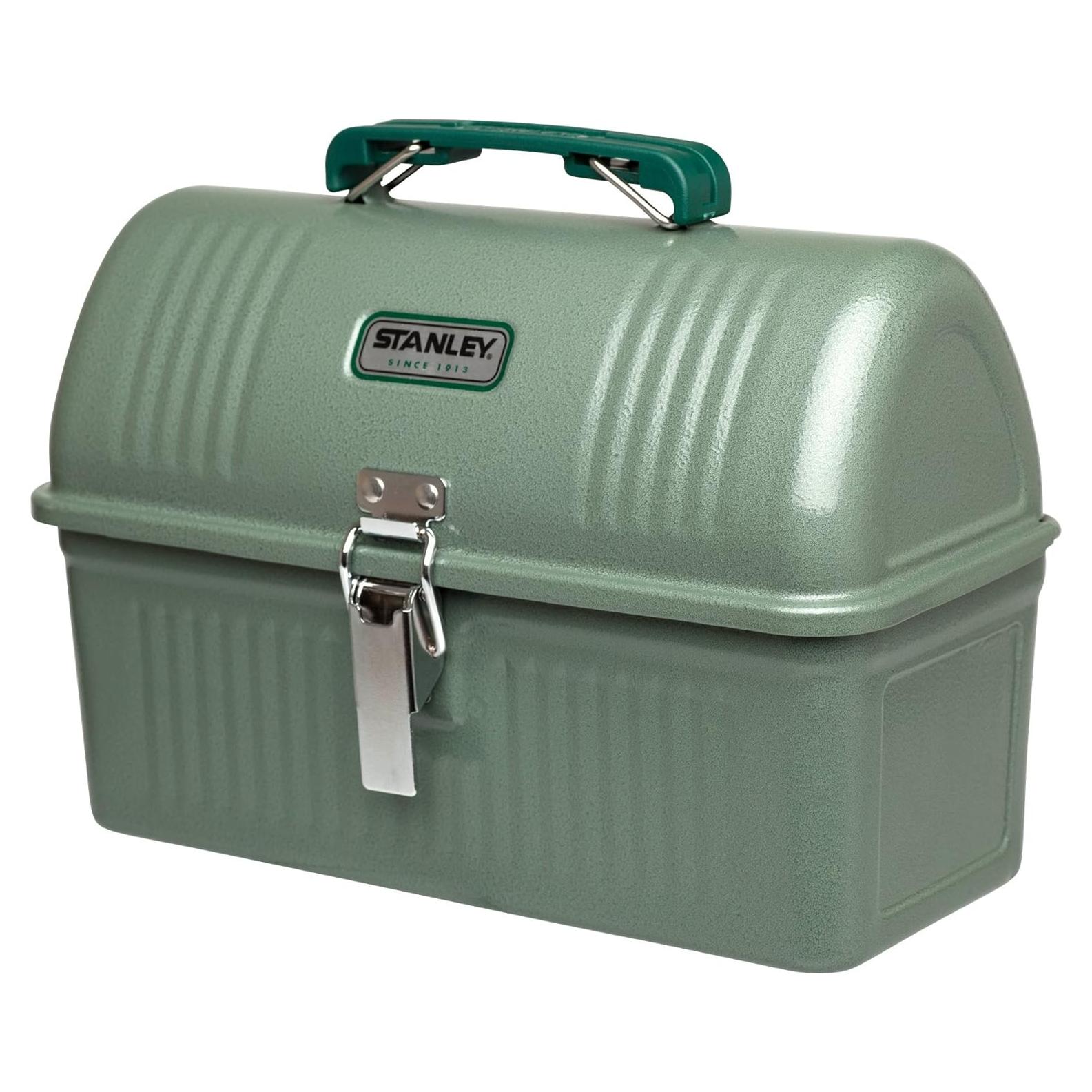Caja de Almuerzo Stanley Clásica 5.5L Verde Martillado