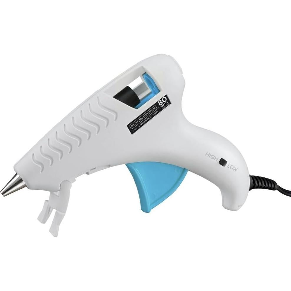 Pistola de Pegamento Caliente BLACK+DECKER BDHT70001 Blanca