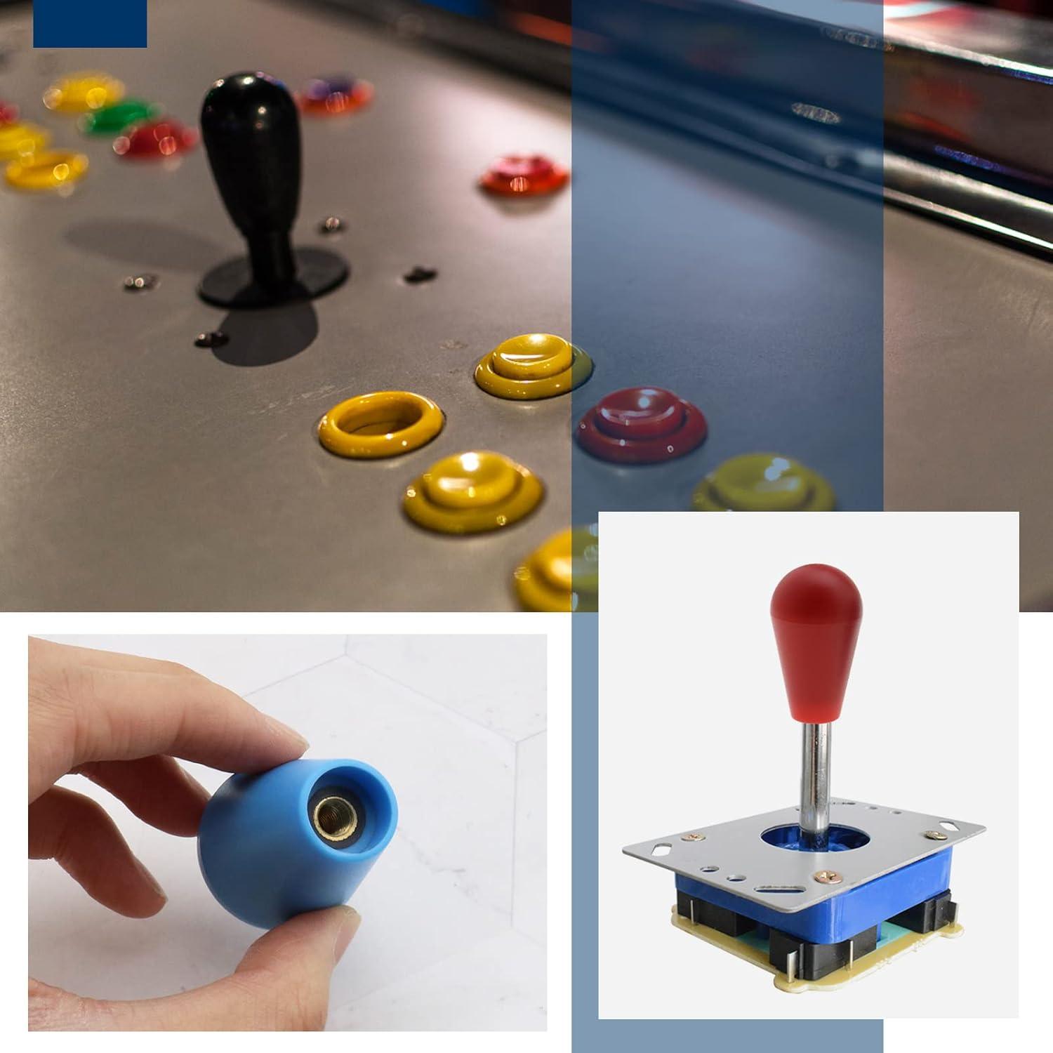 4 Piezas Joystick Elíptico Crear Idea M5 Repuestos Arcade