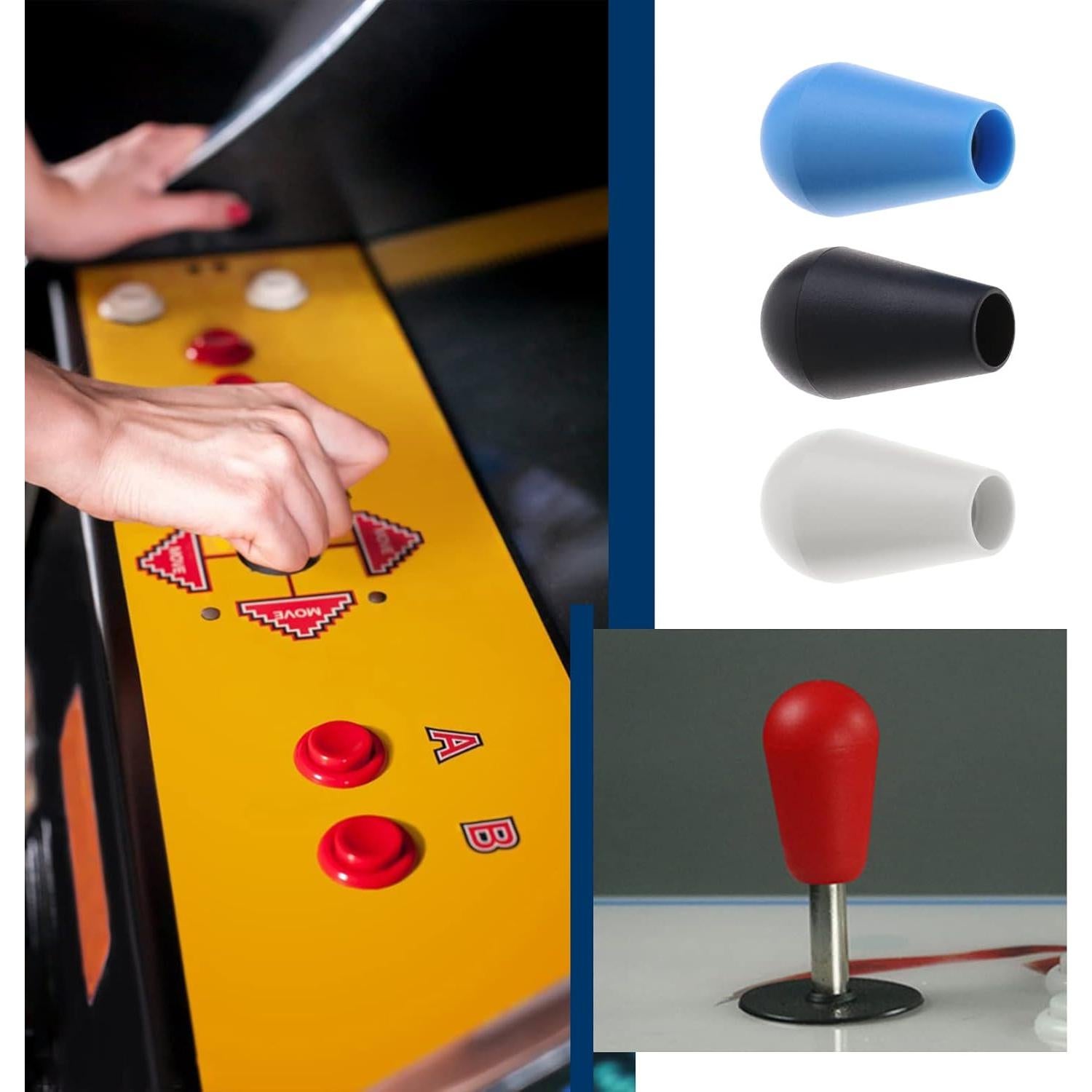 4 Piezas Joystick Elíptico Crear Idea M5 Repuestos Arcade