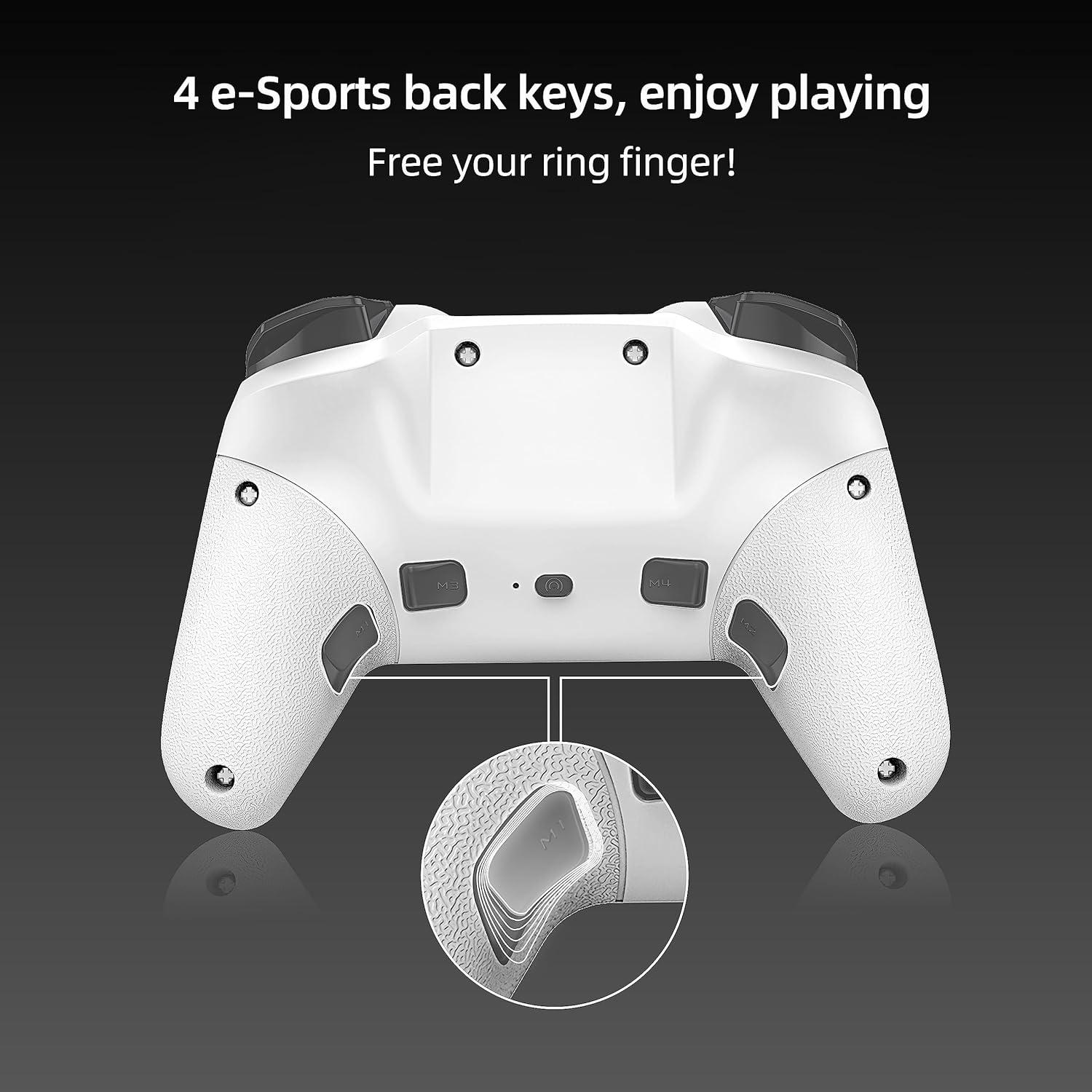 Controlador MOGEMYTH Inalámbrico con Vibración y RGB