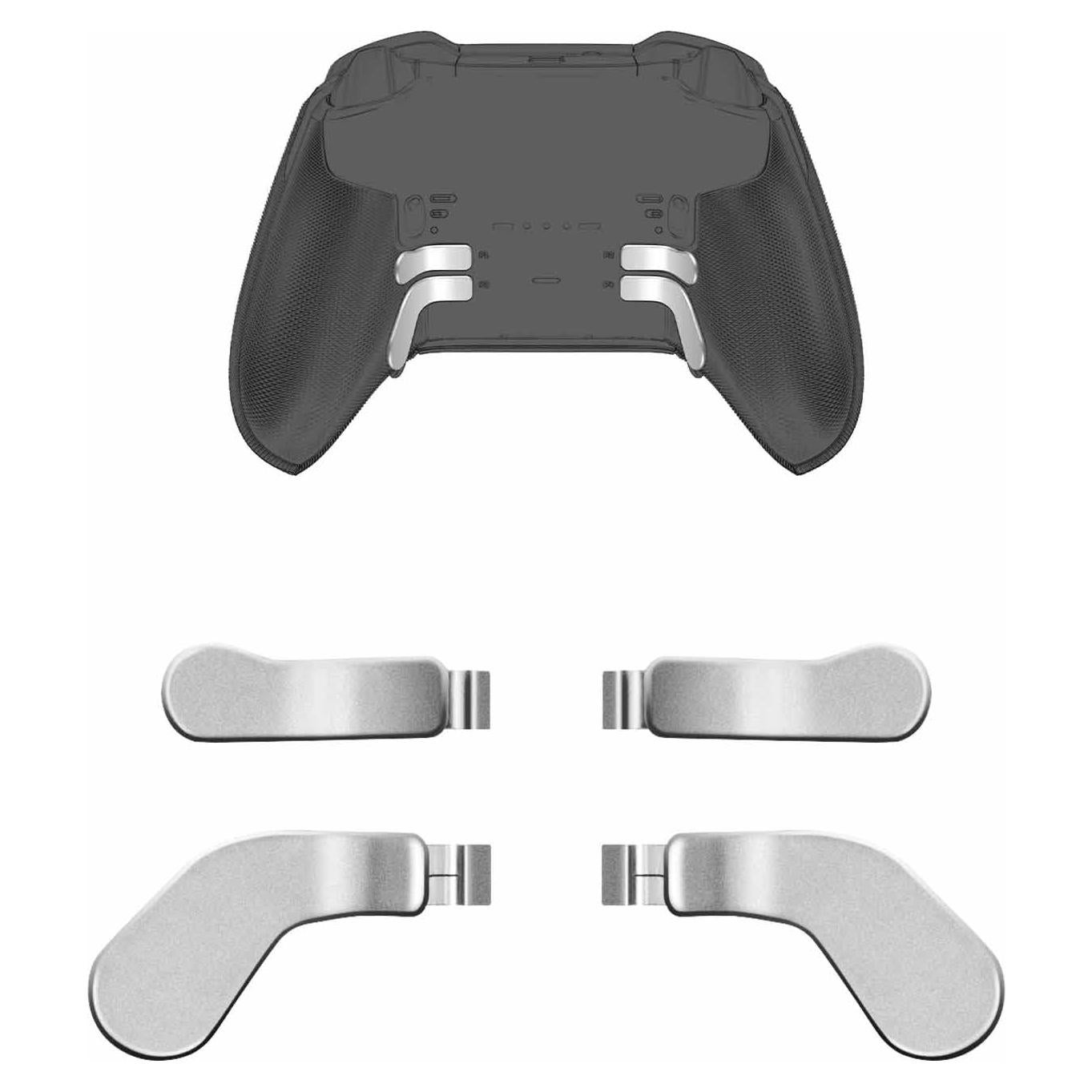 Palancas de Metal Mcbazel para Xbox Elite 2 - 4 Pcs Plata