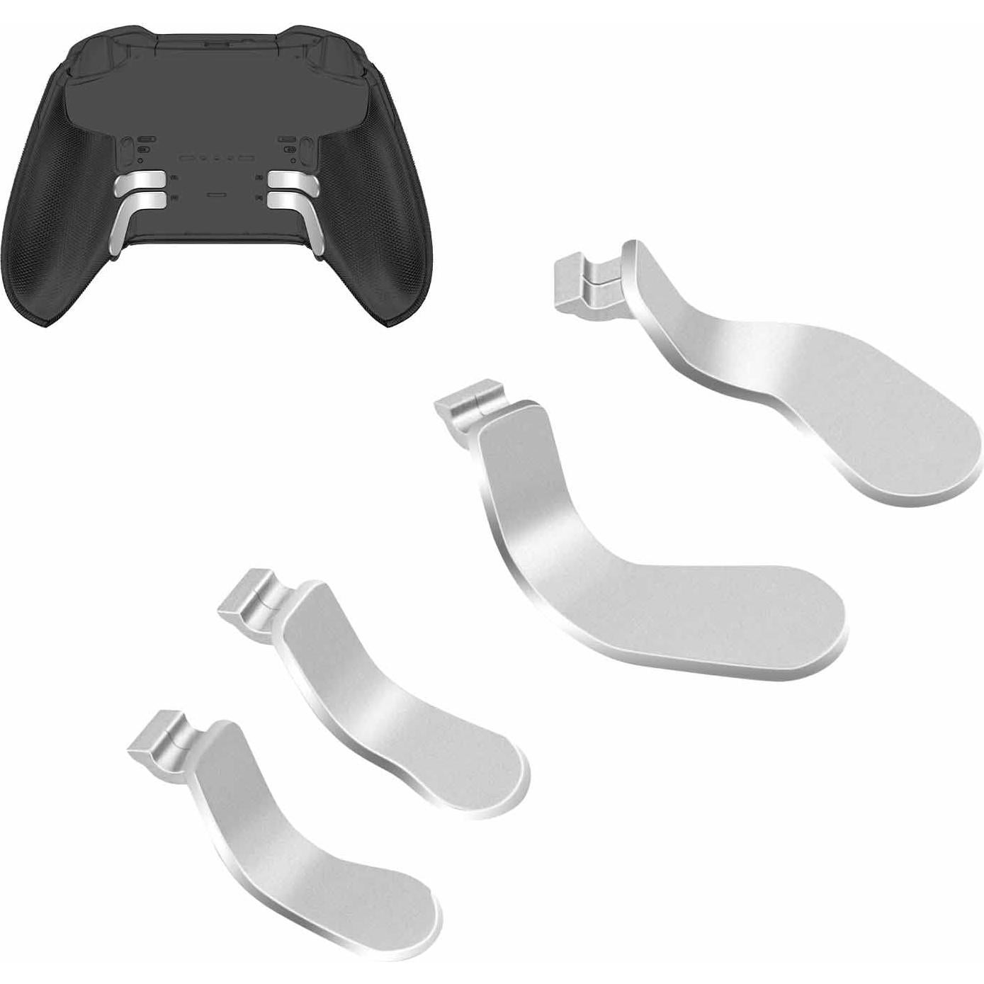 Palancas de Metal Mcbazel para Xbox Elite 2 - 4 Pcs Plata