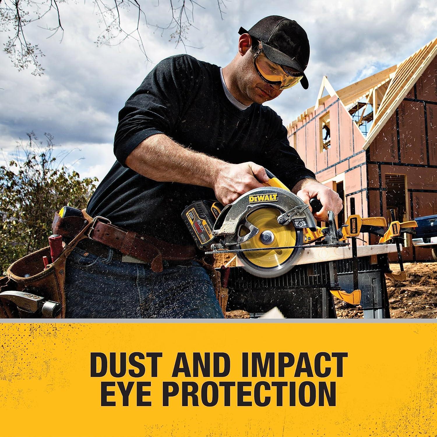 Gafas de Seguridad Dewalt DPG82 Anti-Niebla Policarbonato