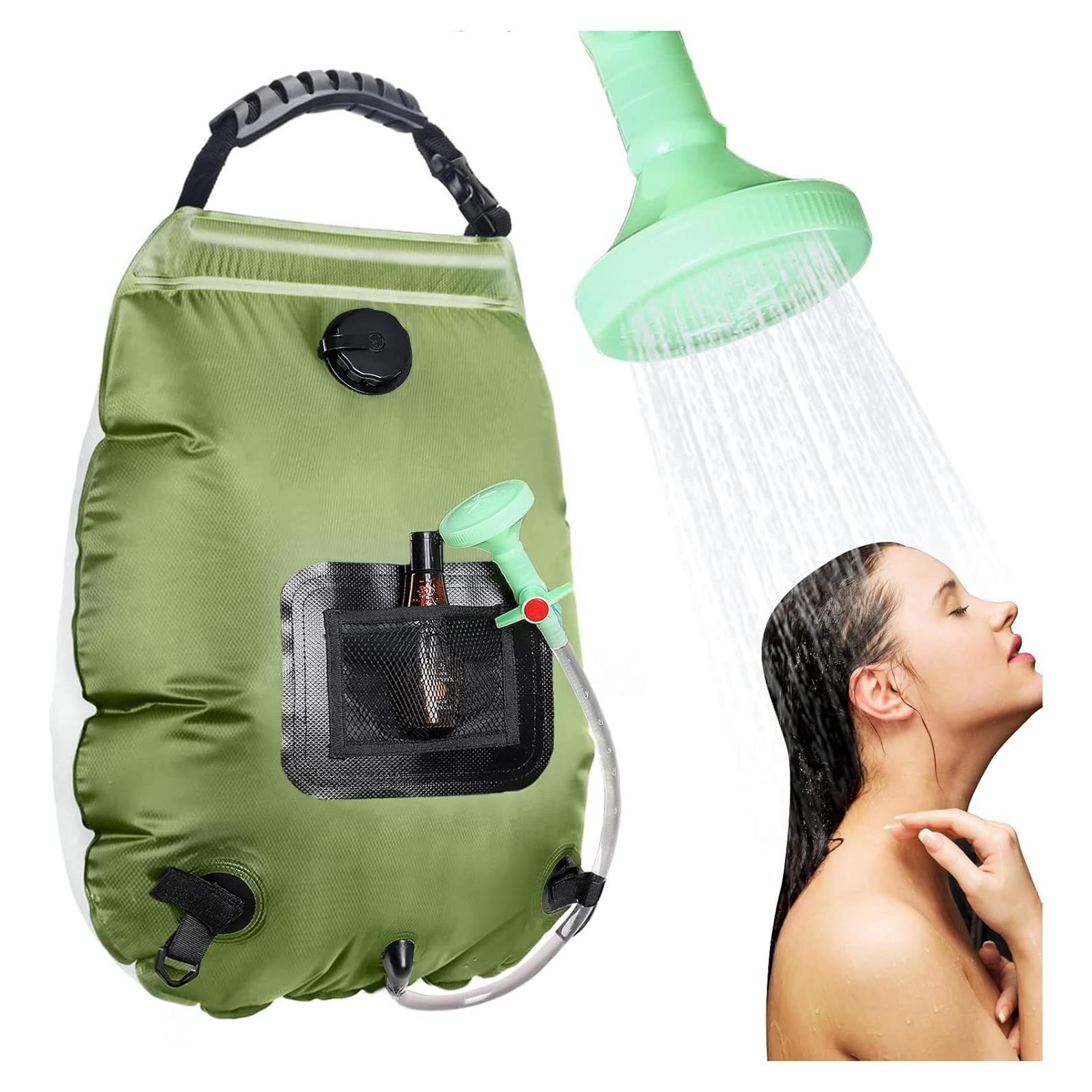 Bolsa de Ducha Solar Unniweei 20L Compacta para Camping