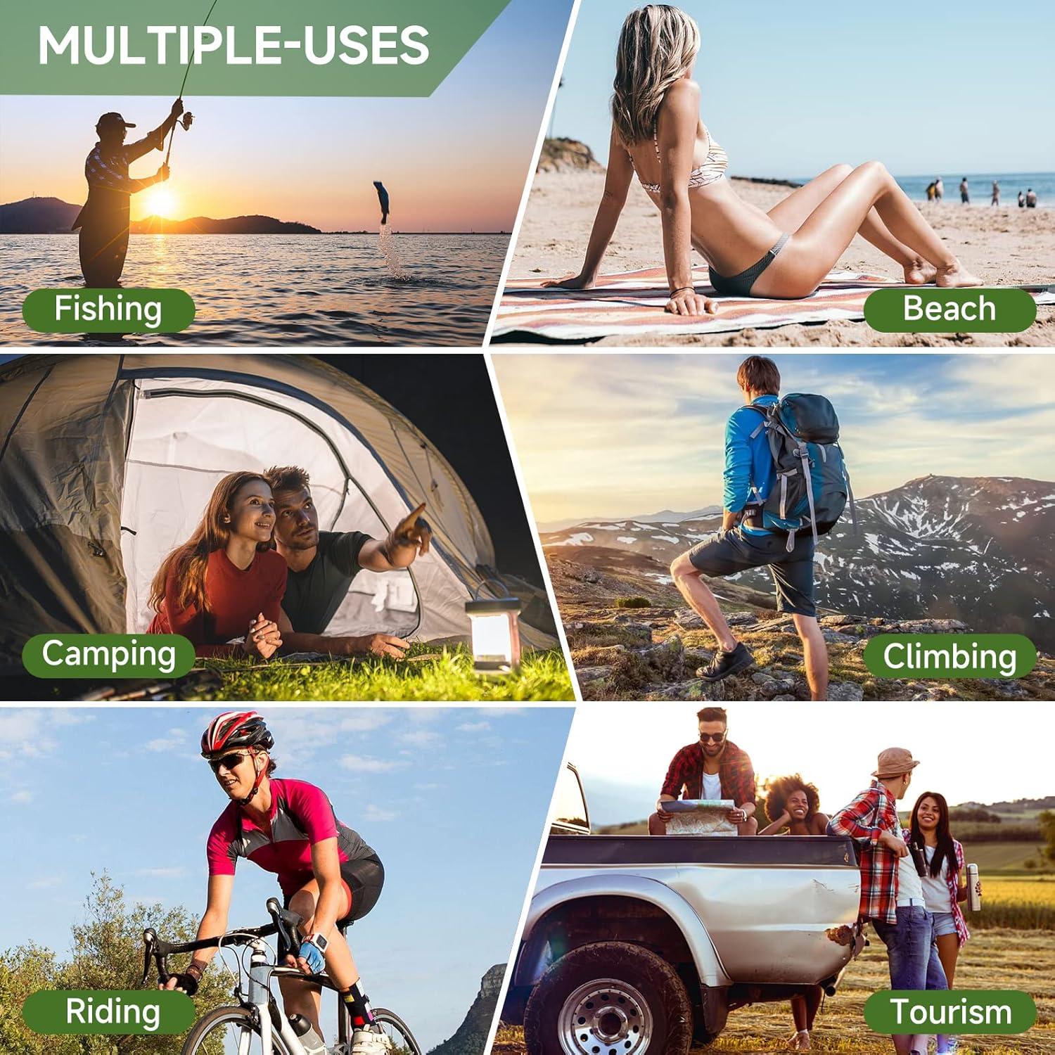 Bolsa de Ducha Solar Unniweei 20L Compacta para Camping