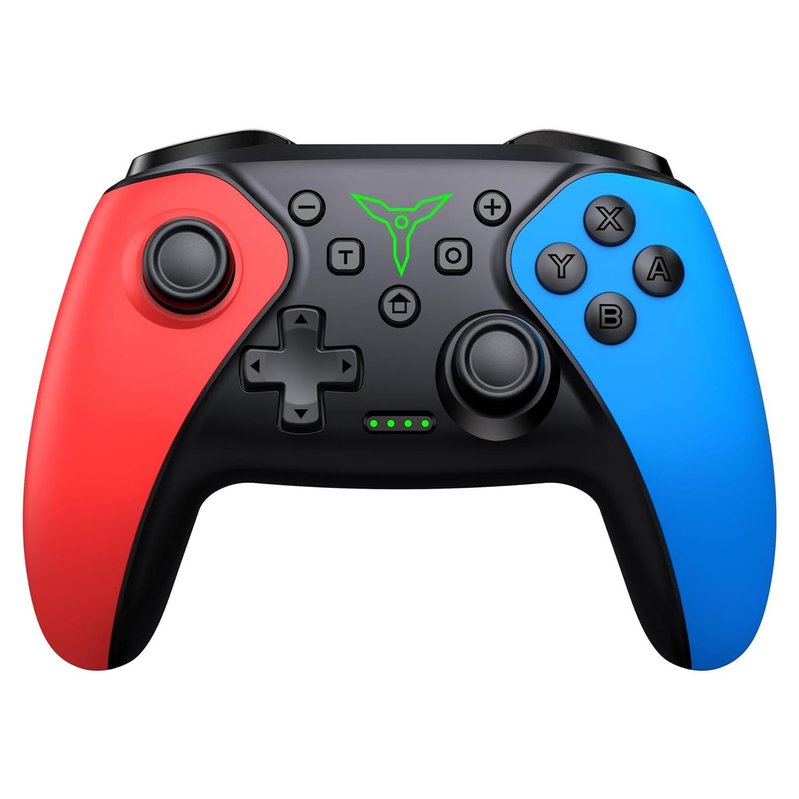 Controlador Inalámbrico Qixun para Switch Rojo y Azul