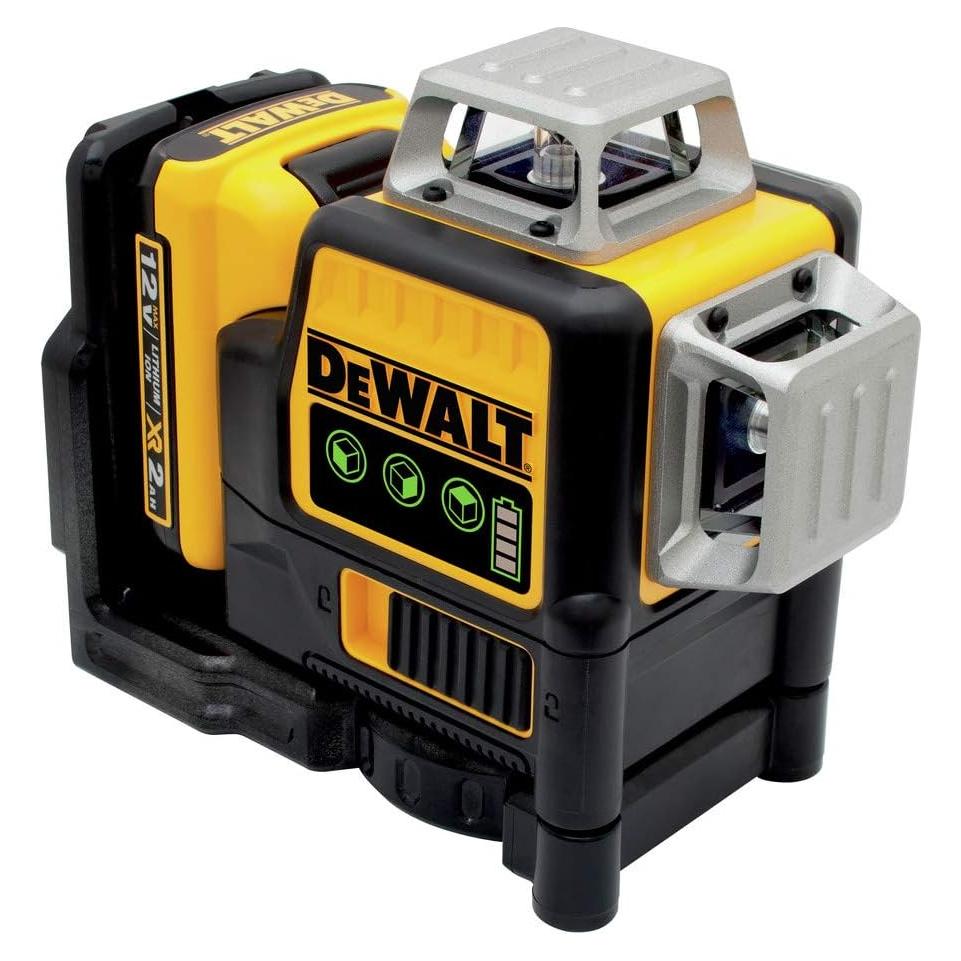 Nivel Láser Verde DEWALT 12V MAX 3x360 Inalámbrico