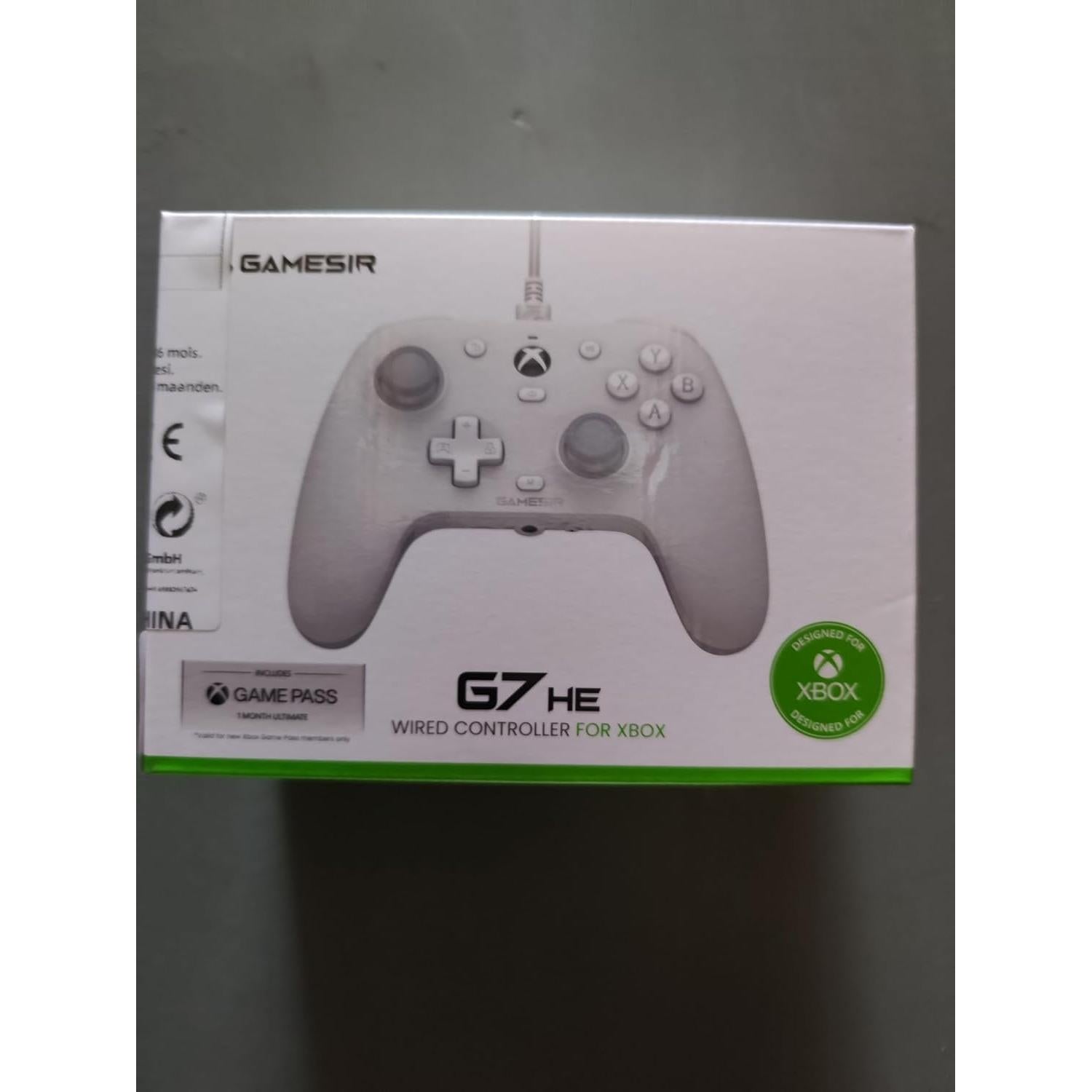 Controlador GameSir G7 HE Xbox con Cable Blanco