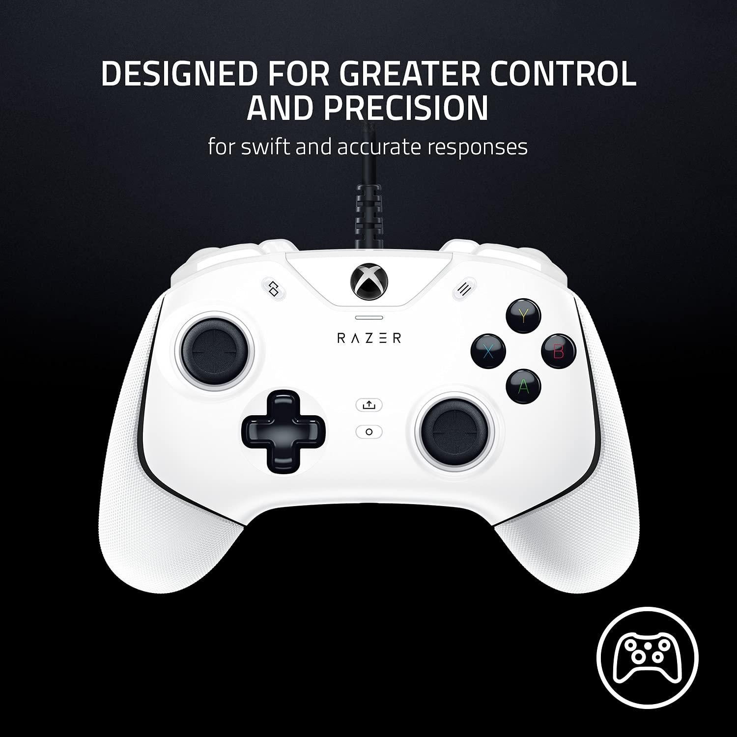 Controlador Razer Wolverine V2 Blanco para Xbox y PC