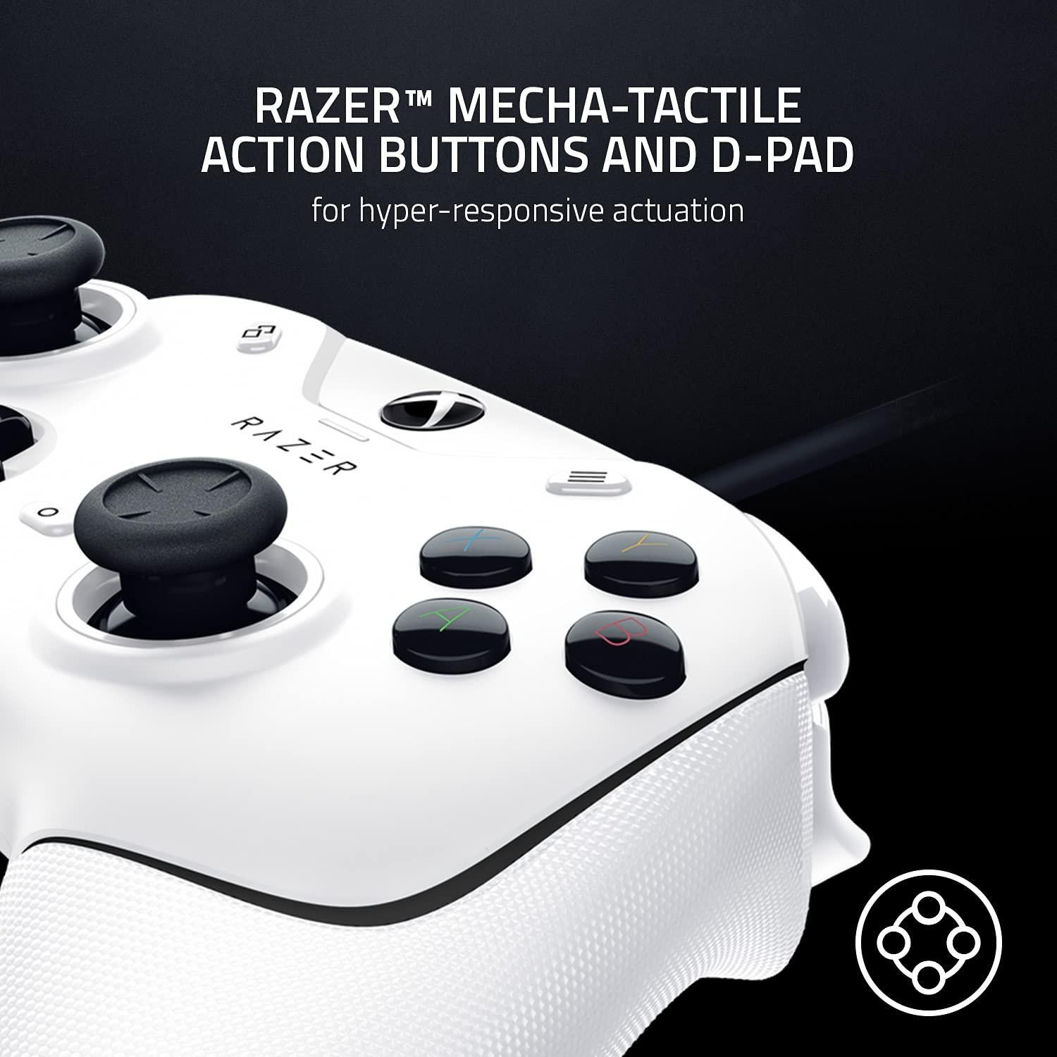 Controlador Razer Wolverine V2 Blanco para Xbox y PC