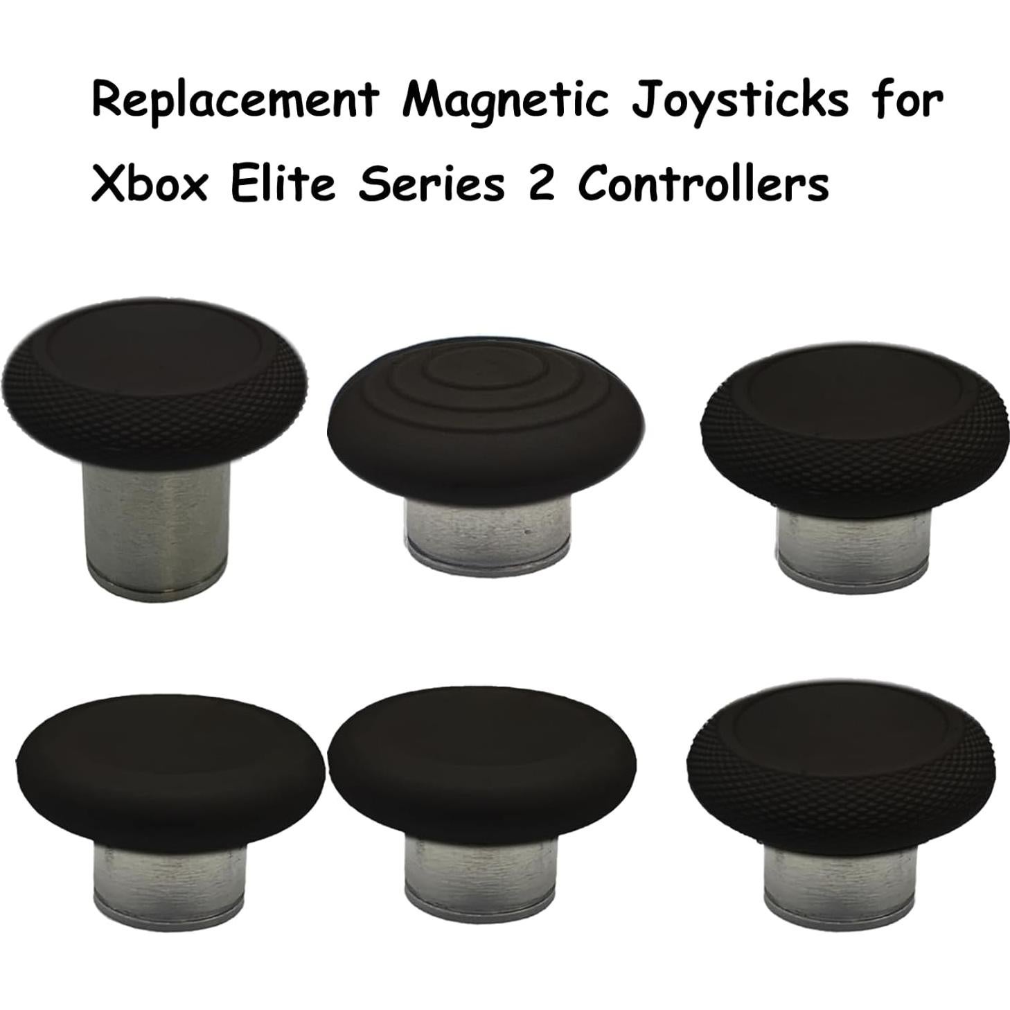 6 Palancas de Control para Xbox Elite 2 - Reemplazo Negro