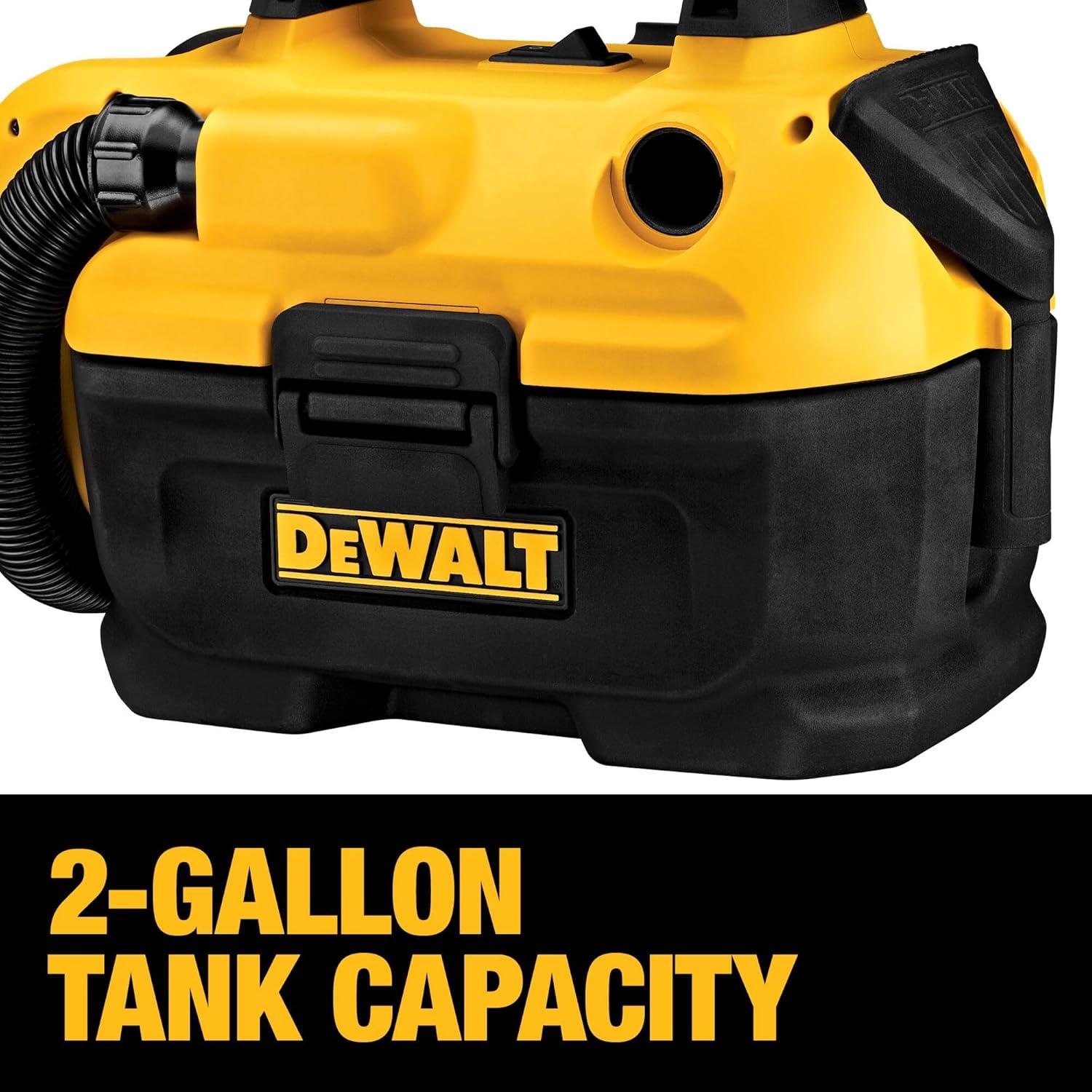 Aspiradora Inalámbrica Húmeda-Seca DEWALT DCV580H 7.57L