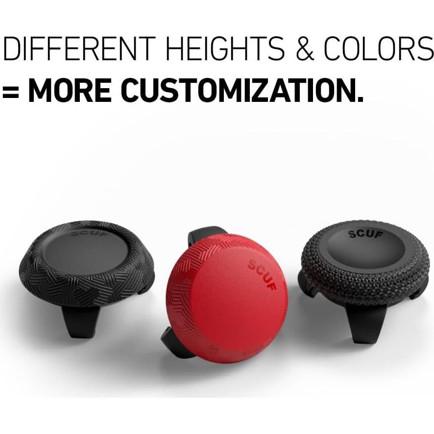 Agarres Thumbstick SCUF Catalyst - 4 Piezas - Negro