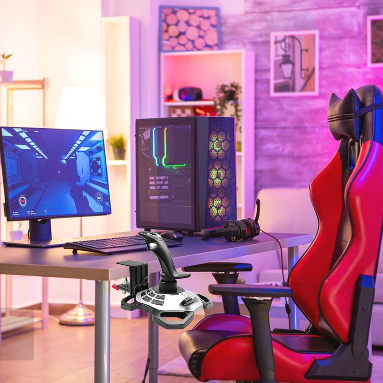 Soporte de Escritorio HTLAKIKJ para Joystick - Metal Ajustable