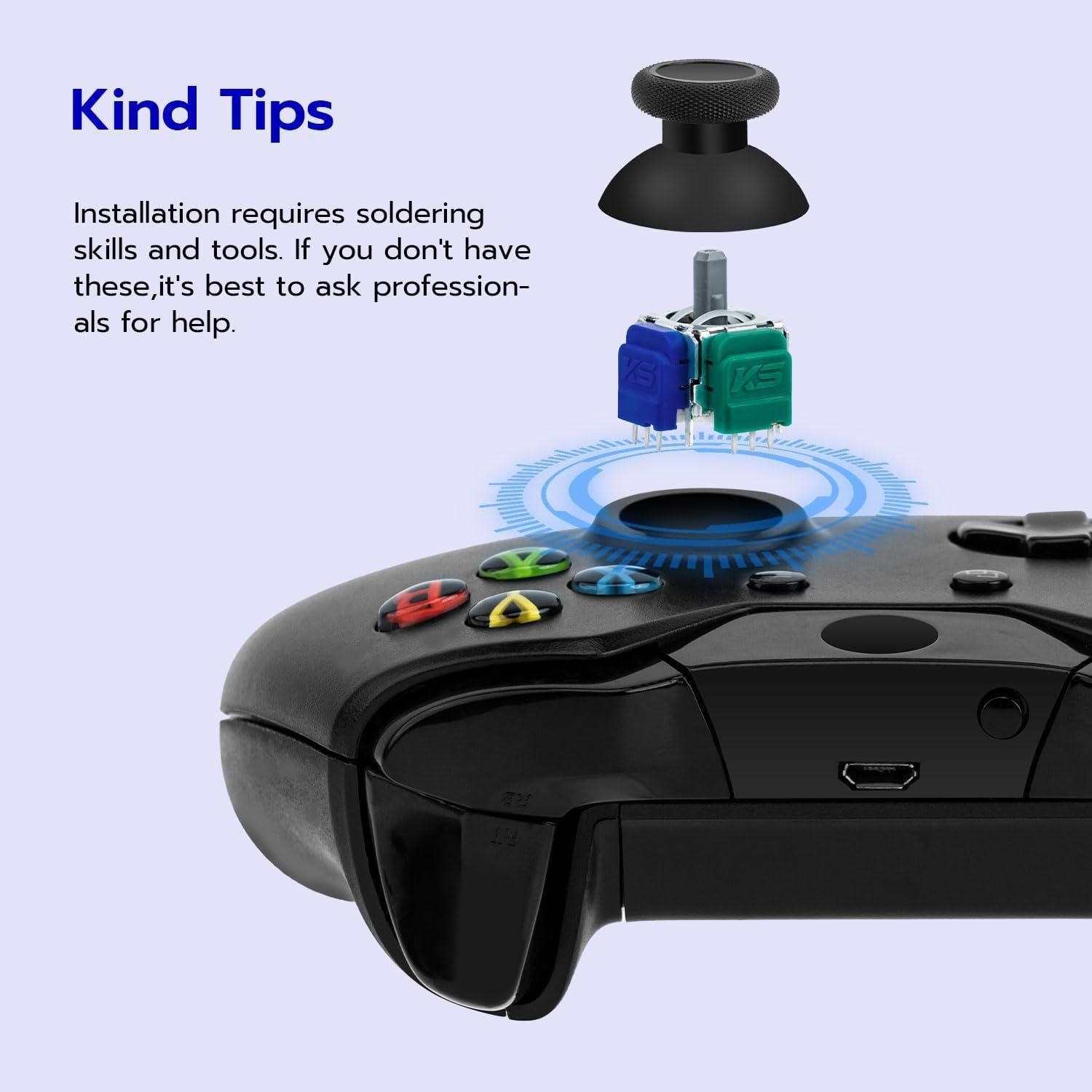 Repuestos Joystick TMR Mcbazel para Controlador Xbox Series X/S