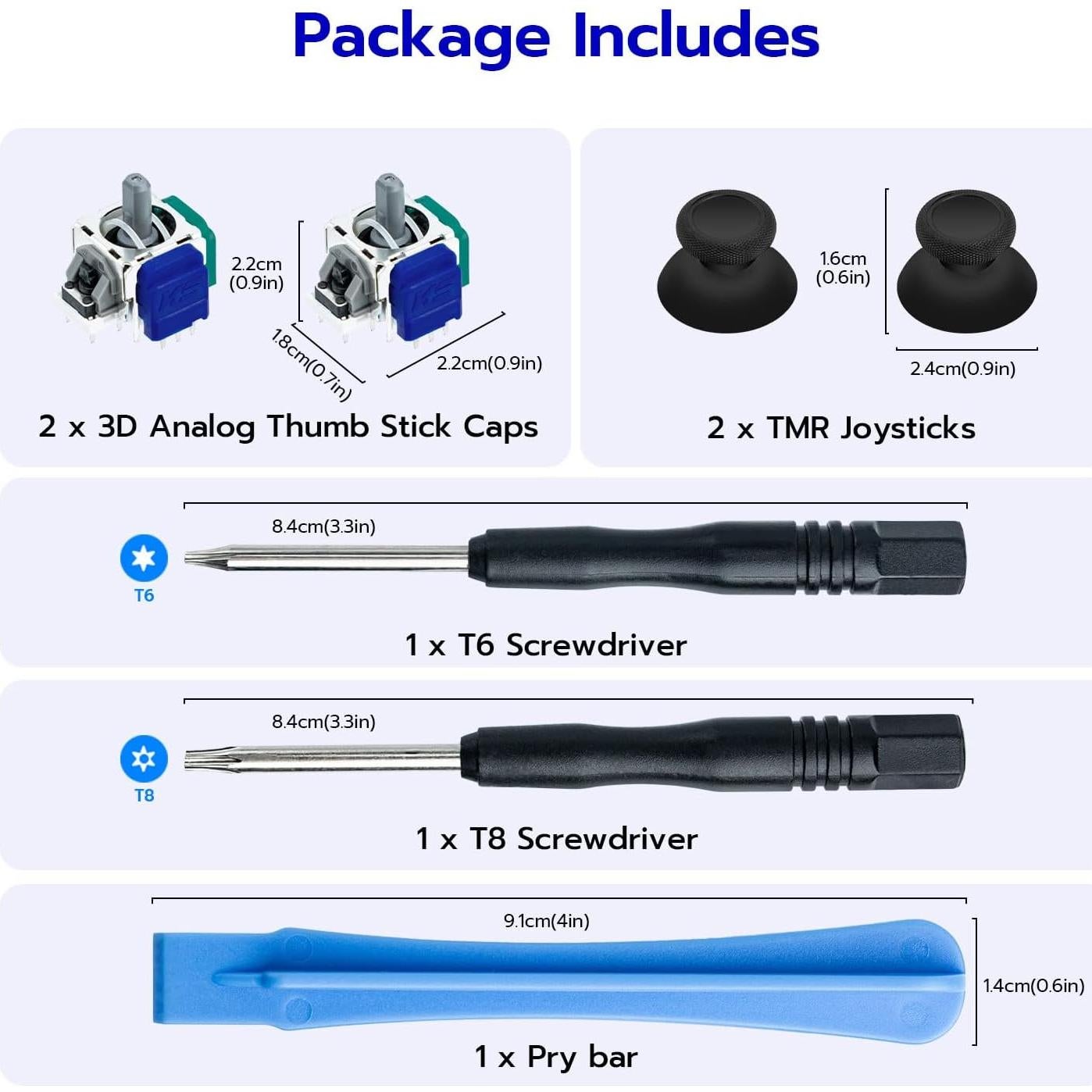 Repuestos Joystick TMR Mcbazel para Controlador Xbox Series X/S