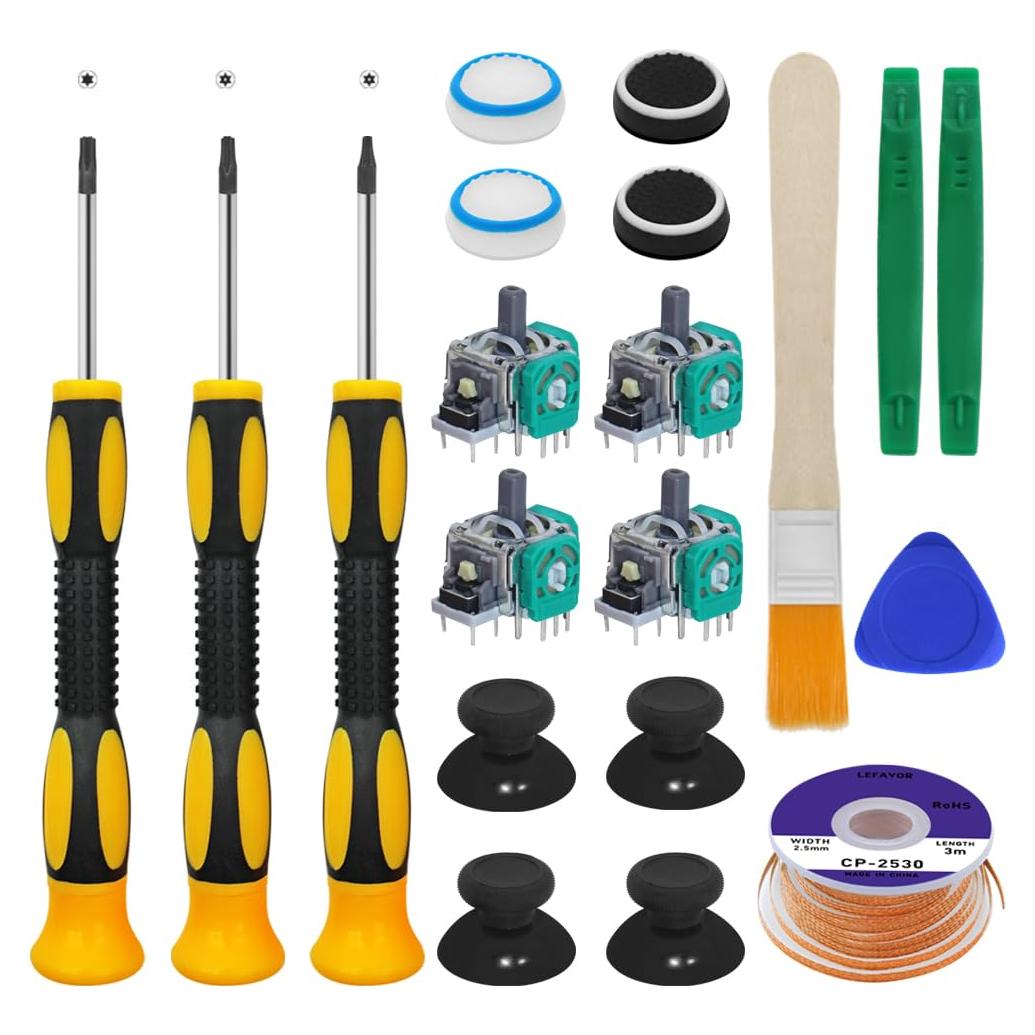 Kit de Reemplazo 19 PCS para Joysticks Xbox One SourceTon