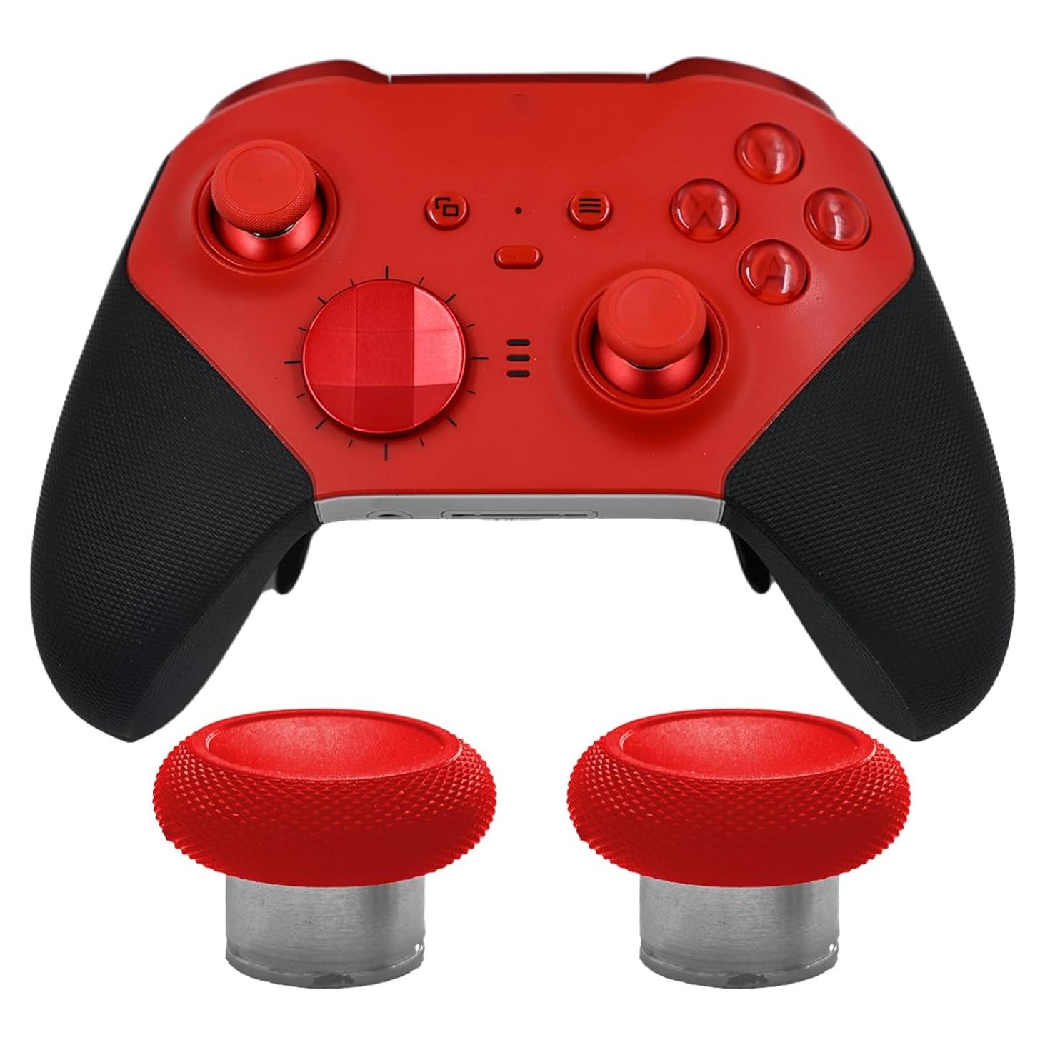 Reemplazo Thumbsticks Cortos Peixiong para Xbox Elite 2 Rojo