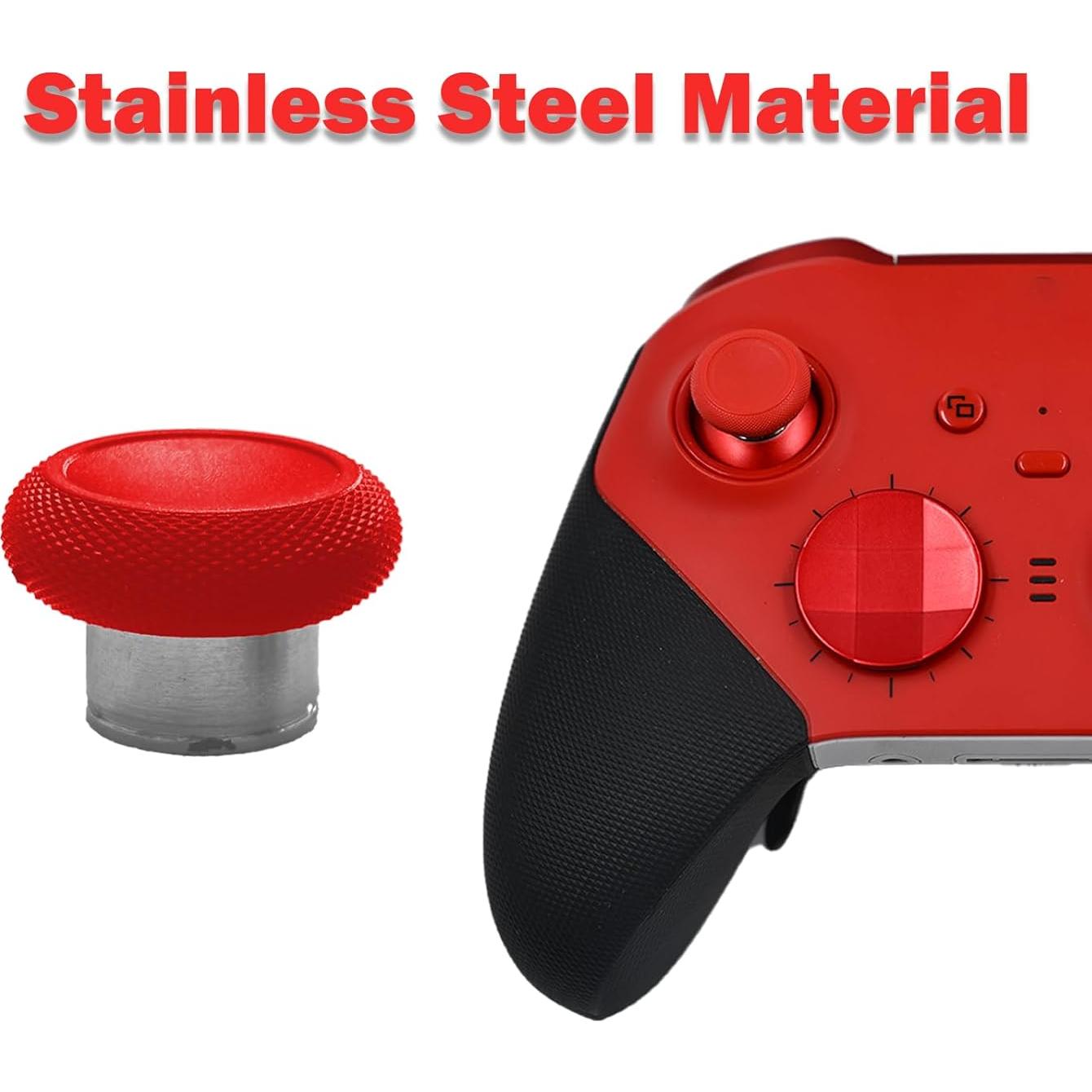 Reemplazo Thumbsticks Cortos Peixiong para Xbox Elite 2 Rojo