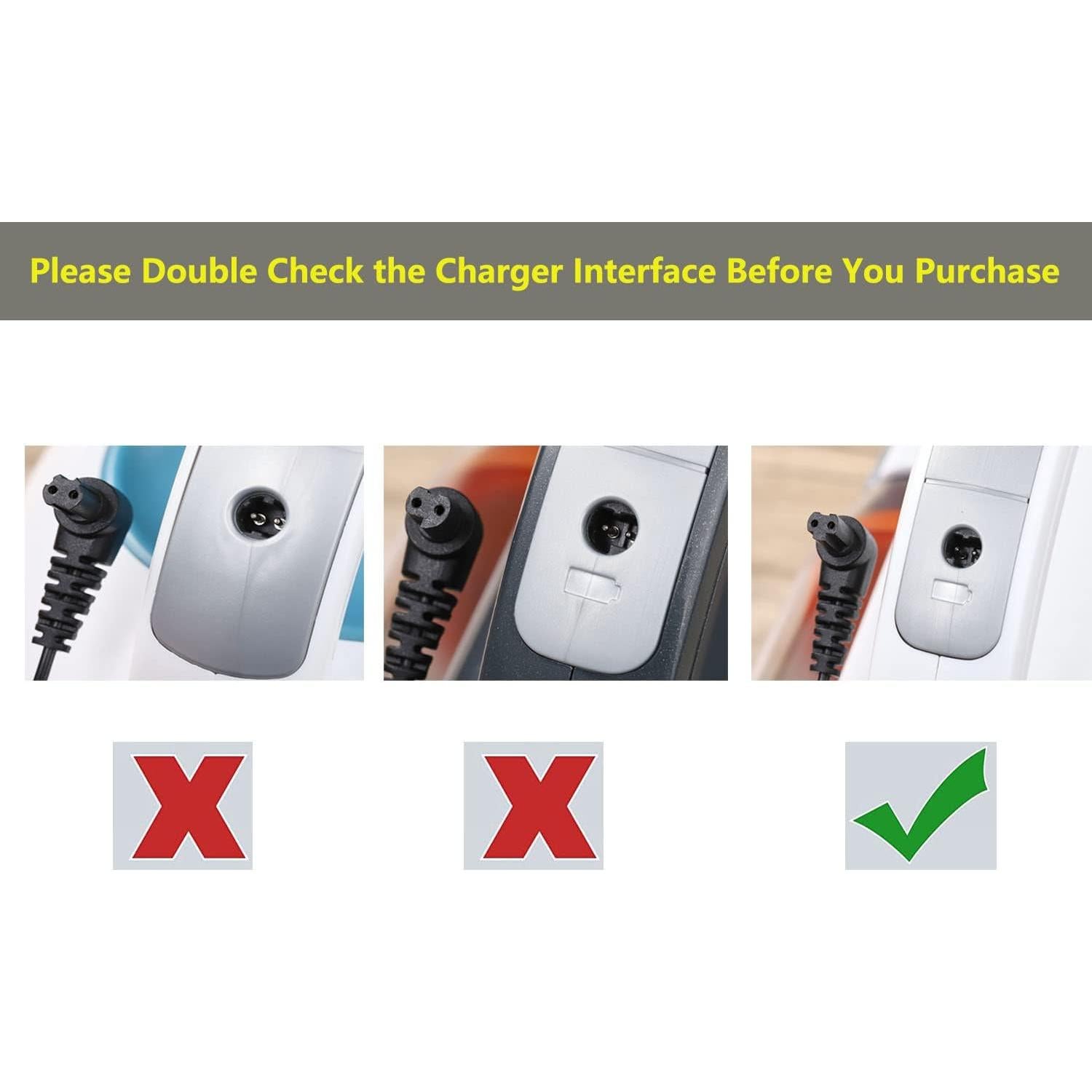 Cable de carga Black and Decker HHVK320J10 1.8m para aspiradora