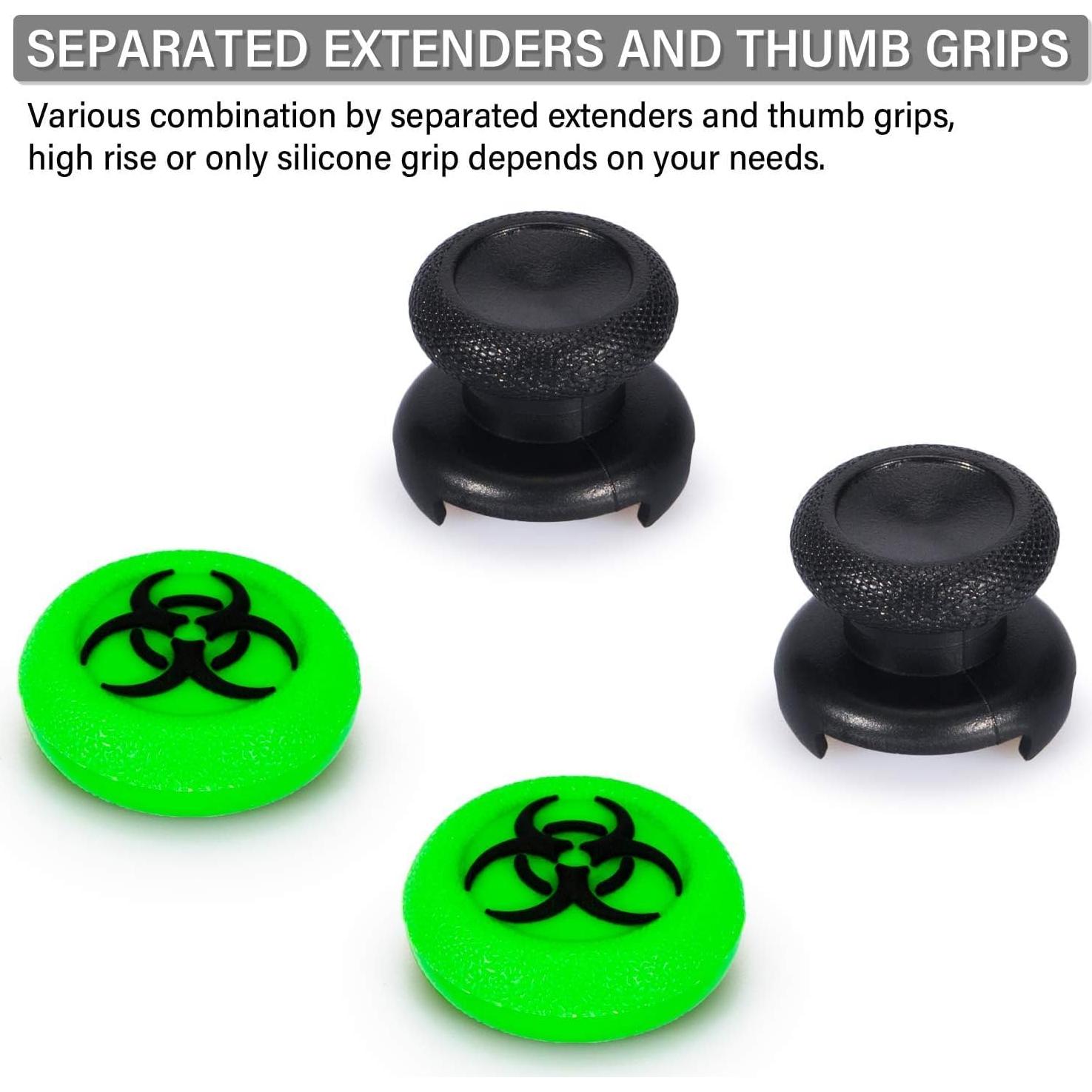 Extensor de Thumbstick y Cubierta de Silicona PlayRealm para Xbox