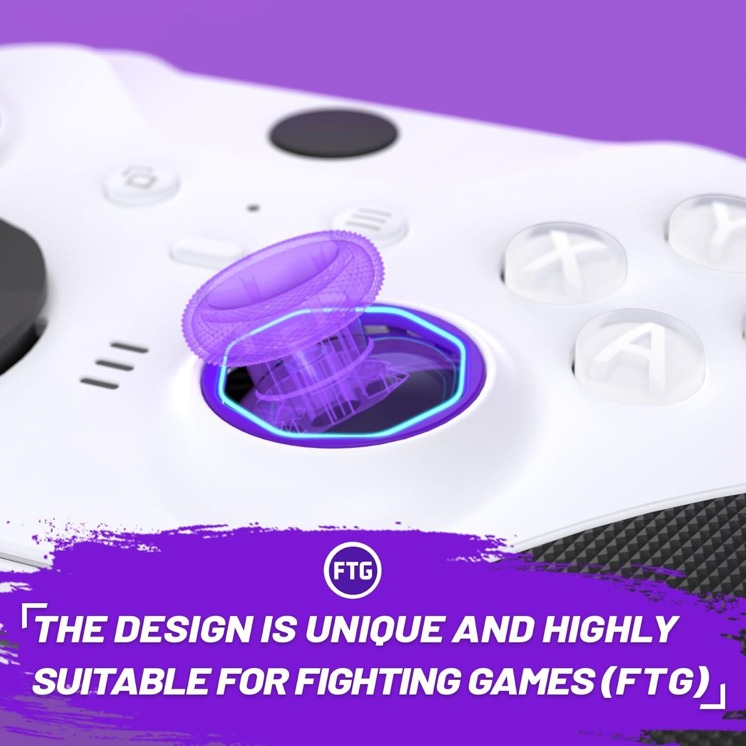 Anillos de Acento Octagonales eXtremeRate para Xbox Elite - Púrpura