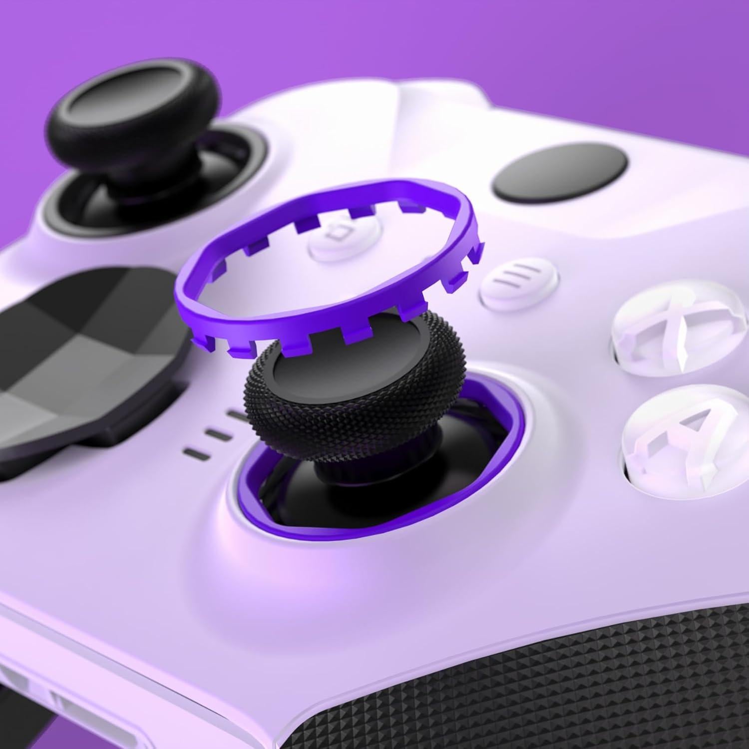 Anillos de Acento Octagonales eXtremeRate para Xbox Elite - Púrpura
