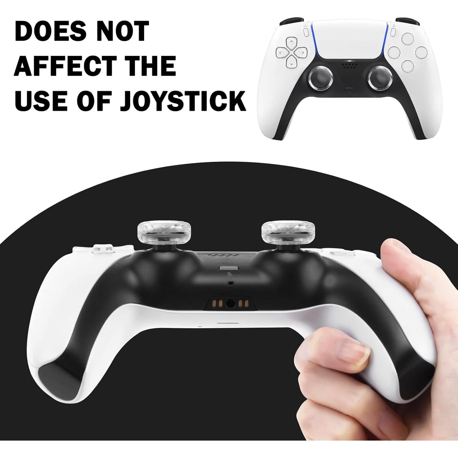 Tapas de Agarre para Pulgar DLseego para Consolas - Claro