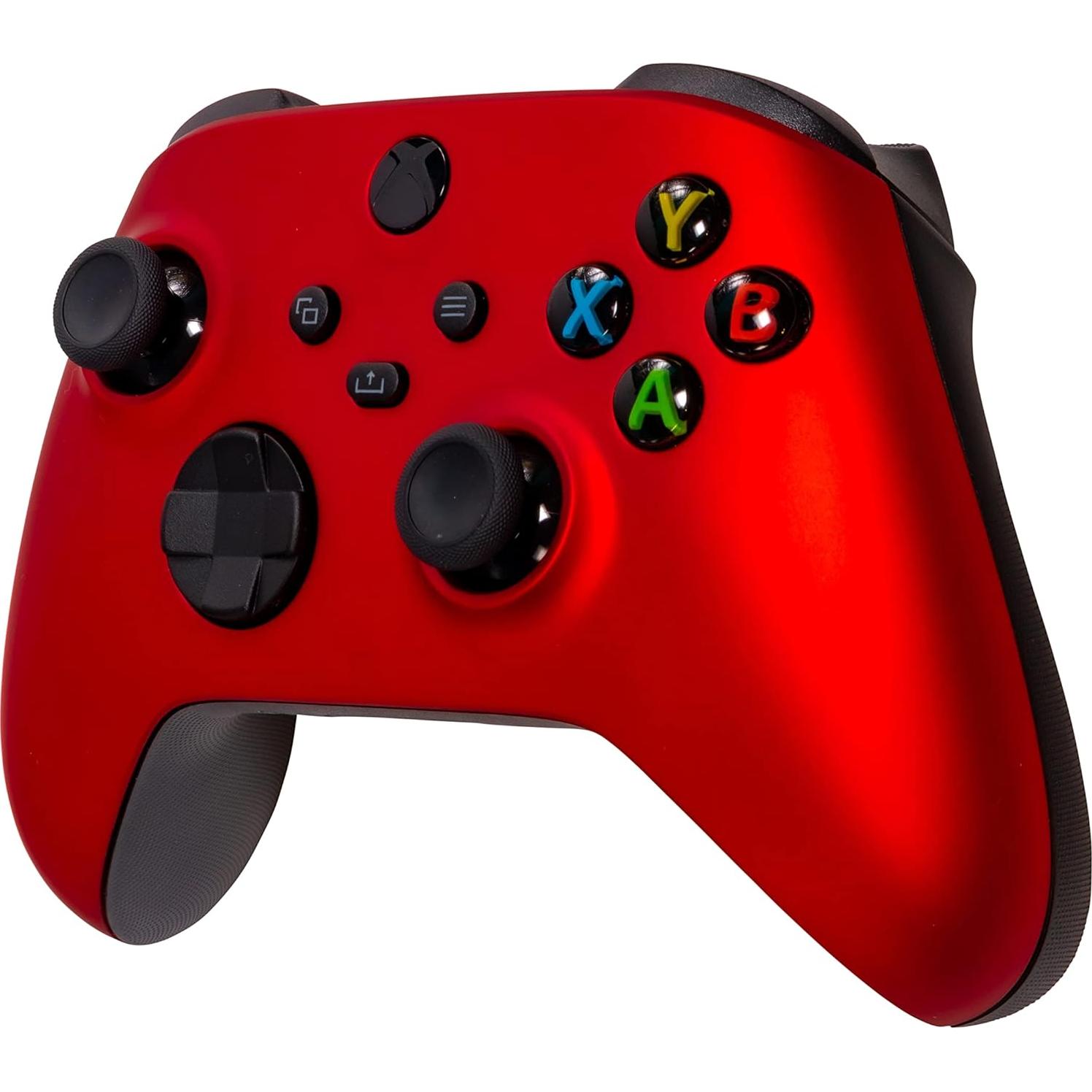 Controlador Xbox Series X/S Crazy Controllerz Rojo Tacto Suave